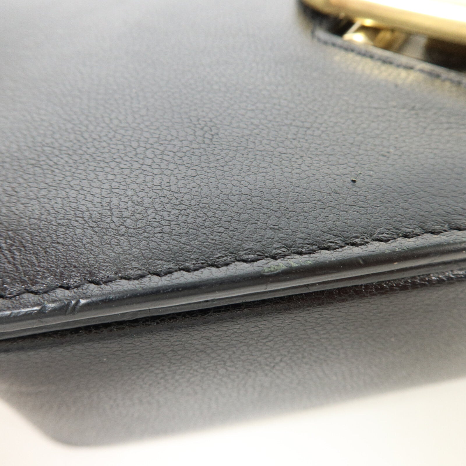 Furla 牛皮皮革Chain Shoulder鏈帶肩背袋