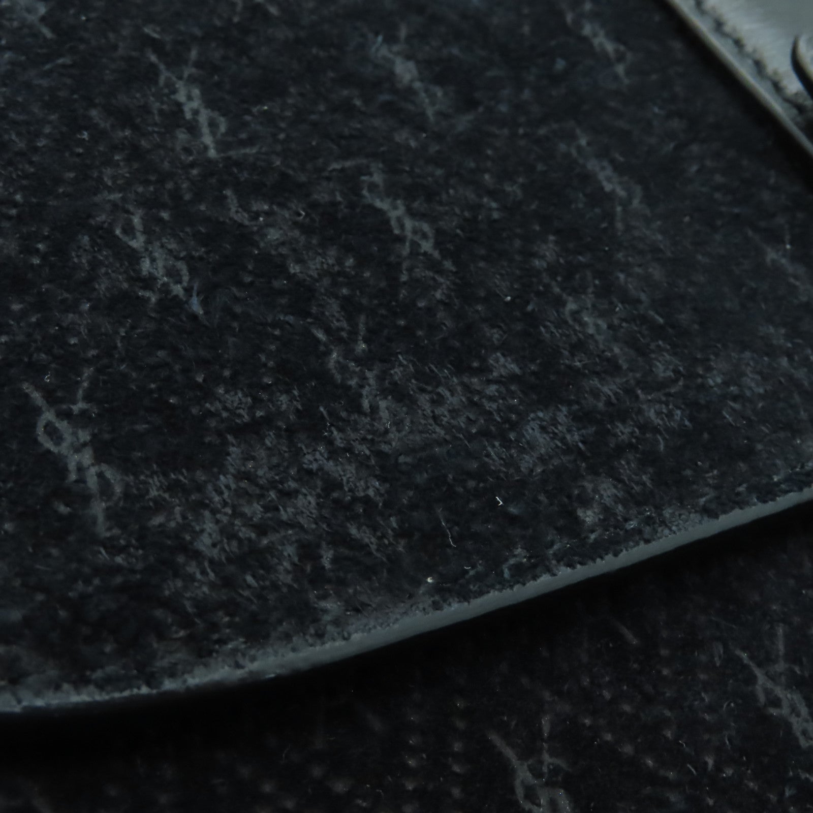 SAINT LAURENT 麂皮皮革/皮革Shoulder Bag金扣肩背袋黑色