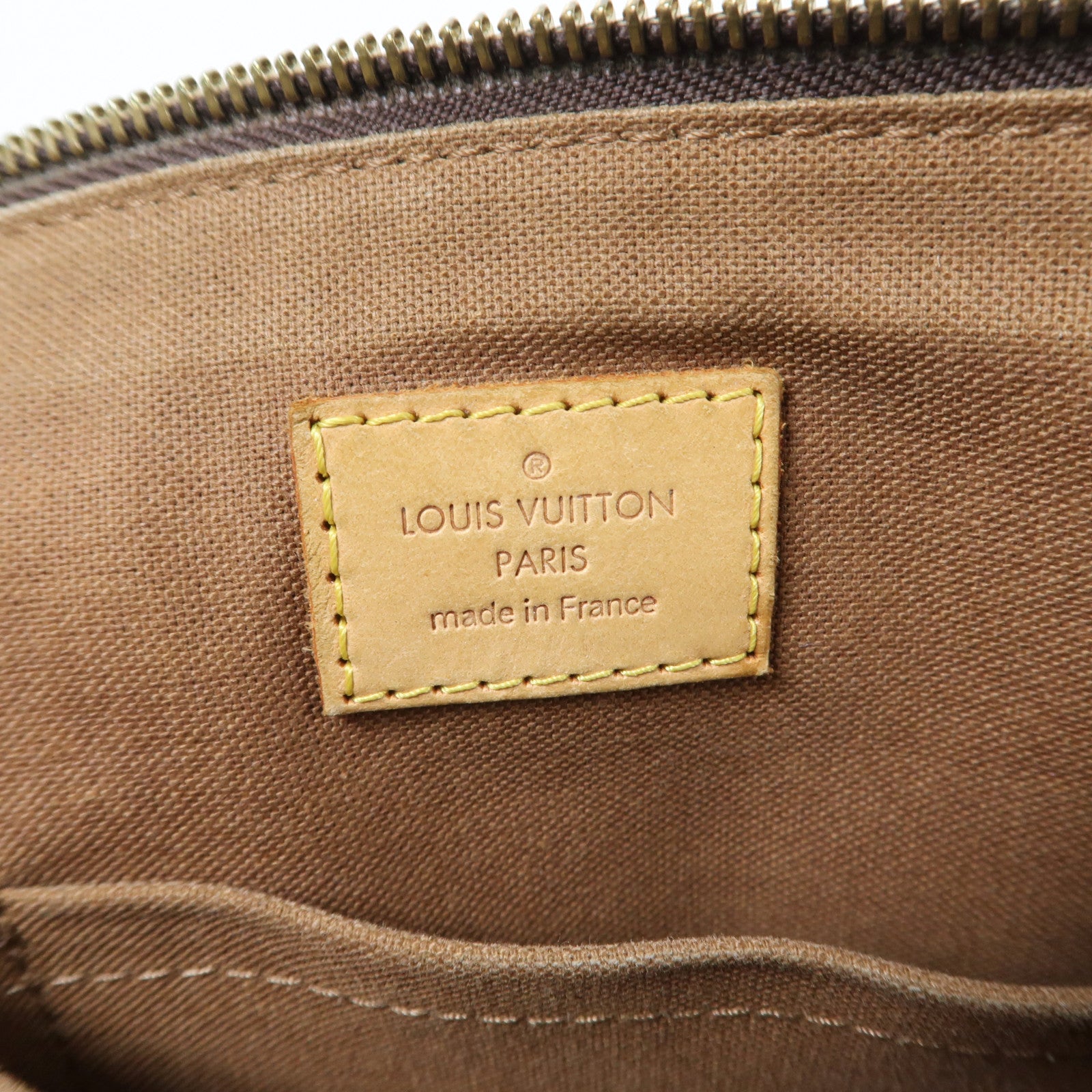 LOUIS VUITTON Monogram Popincourt Haut金扣手挽袋啡色