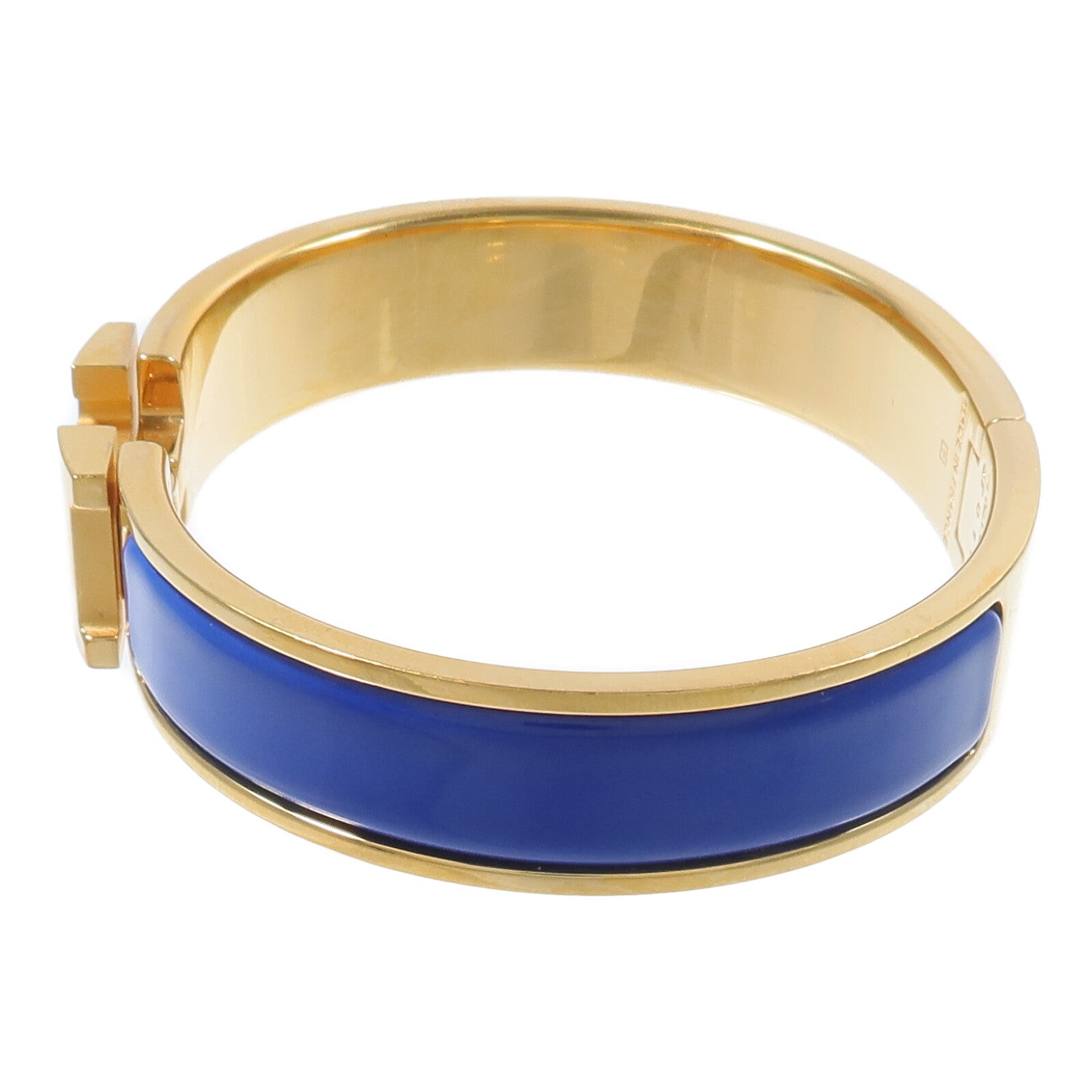 HERMES 金屬/琺瑯Clic H Bracelet手鐲