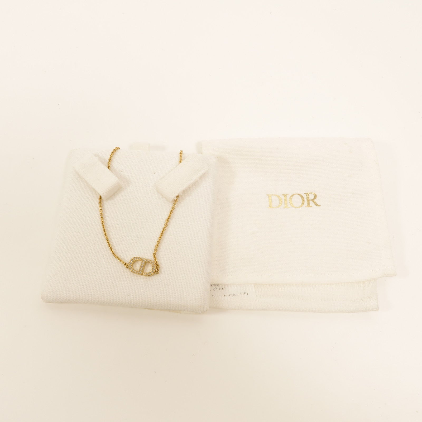 Dior 金屬Petit CD Necklace項鍊