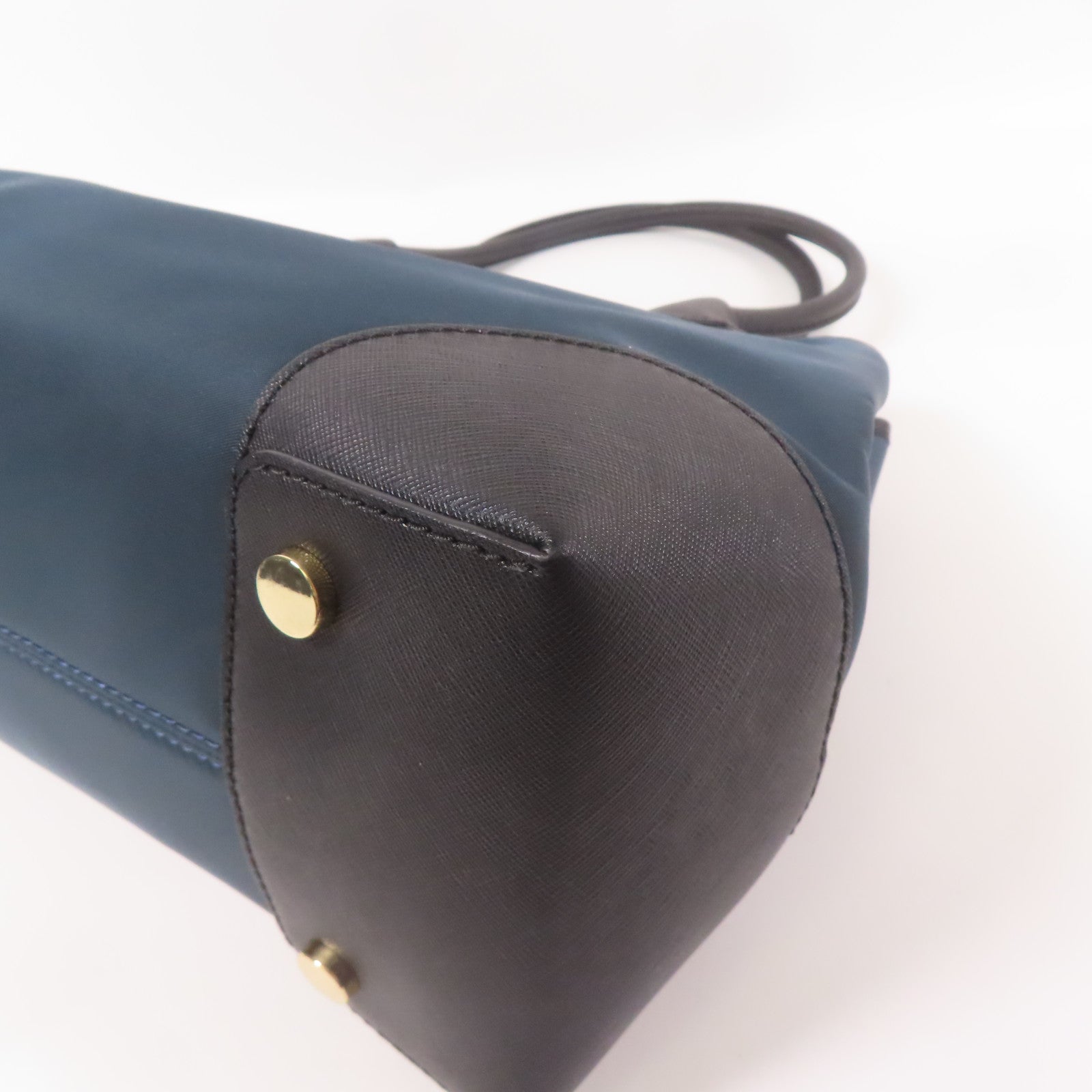 Michael Kors GHW 2way Shoulder Bag Nylon Navy