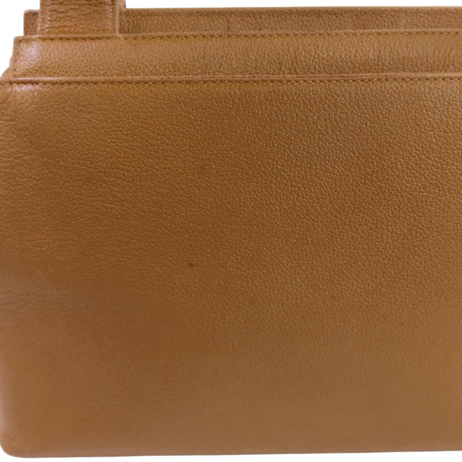 CHANEL 【激減優惠】牛皮皮革Vintage Hand Bag金扣手挽袋