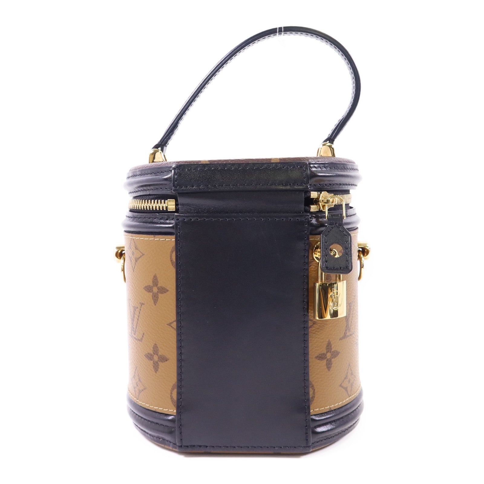 LOUIS VUITTON 【激減優惠】Monogram Reverse Cannes金扣手挽肩背兩用袋