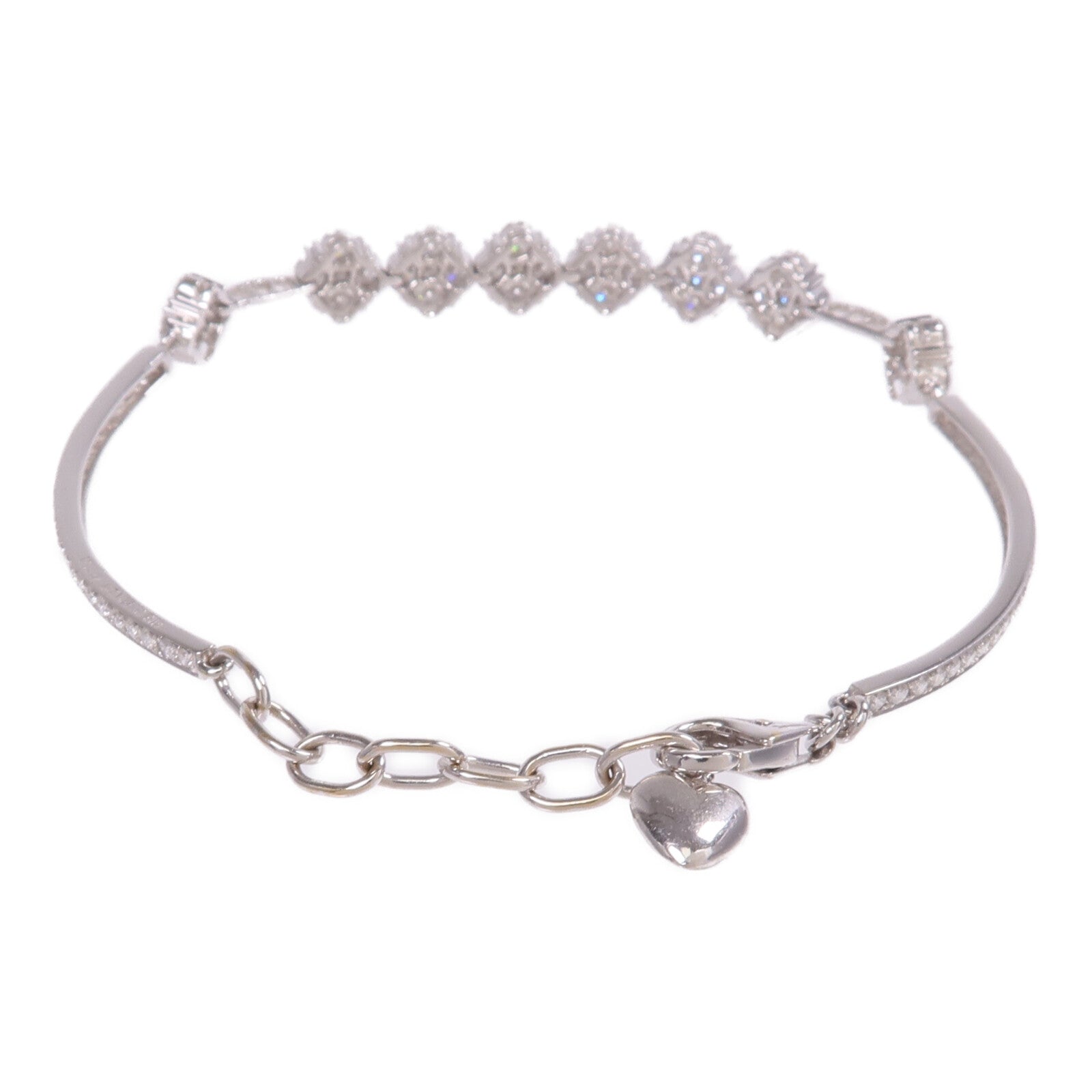 JEWELRY 18K白金Diamond Bracelet鑽石手鏈