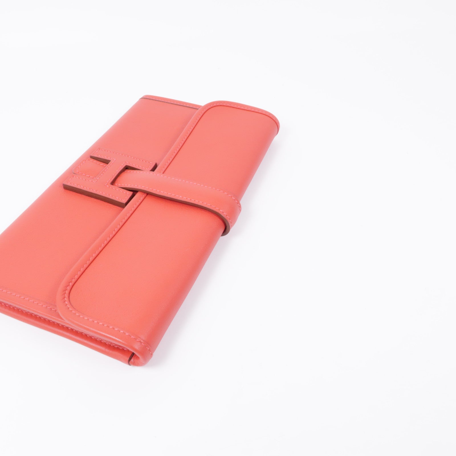 HERMES 【激減優惠】Evercolor皮革Jige手拿包