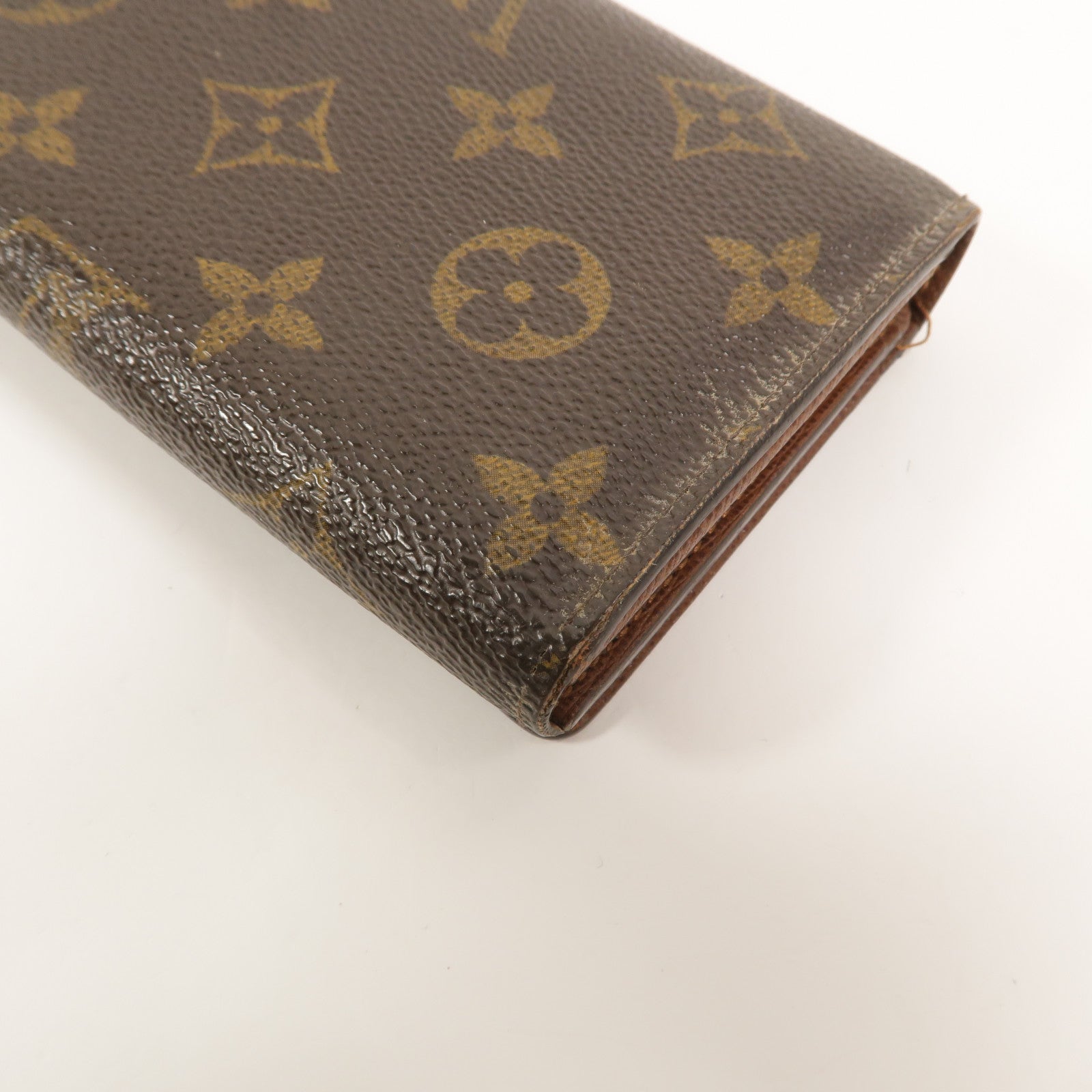 LOUIS VUITTON Monogram Porte Monnaie Tresor Wallet長錢包