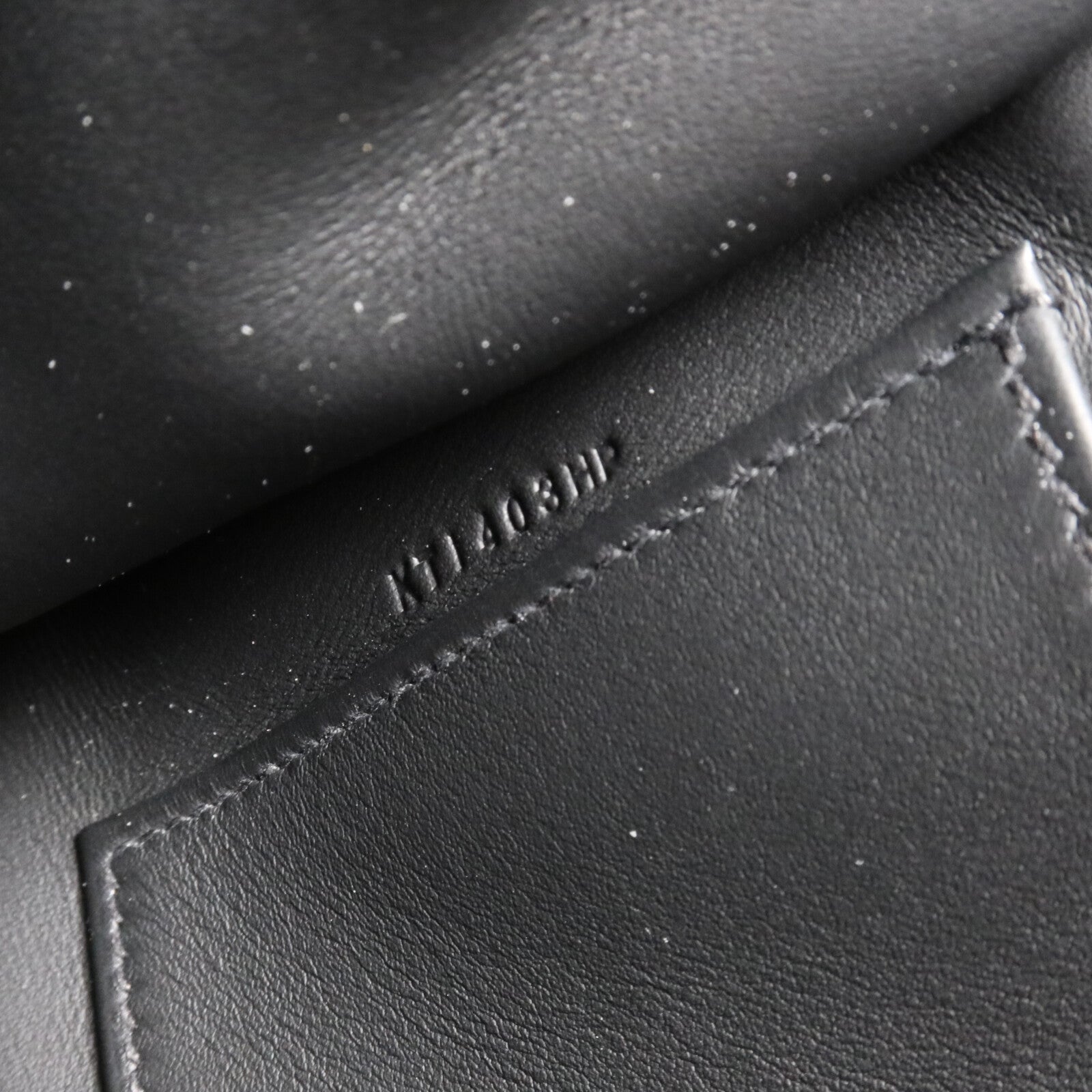 HERMES Volupto皮革Kelly Danse II肩背袋Noir