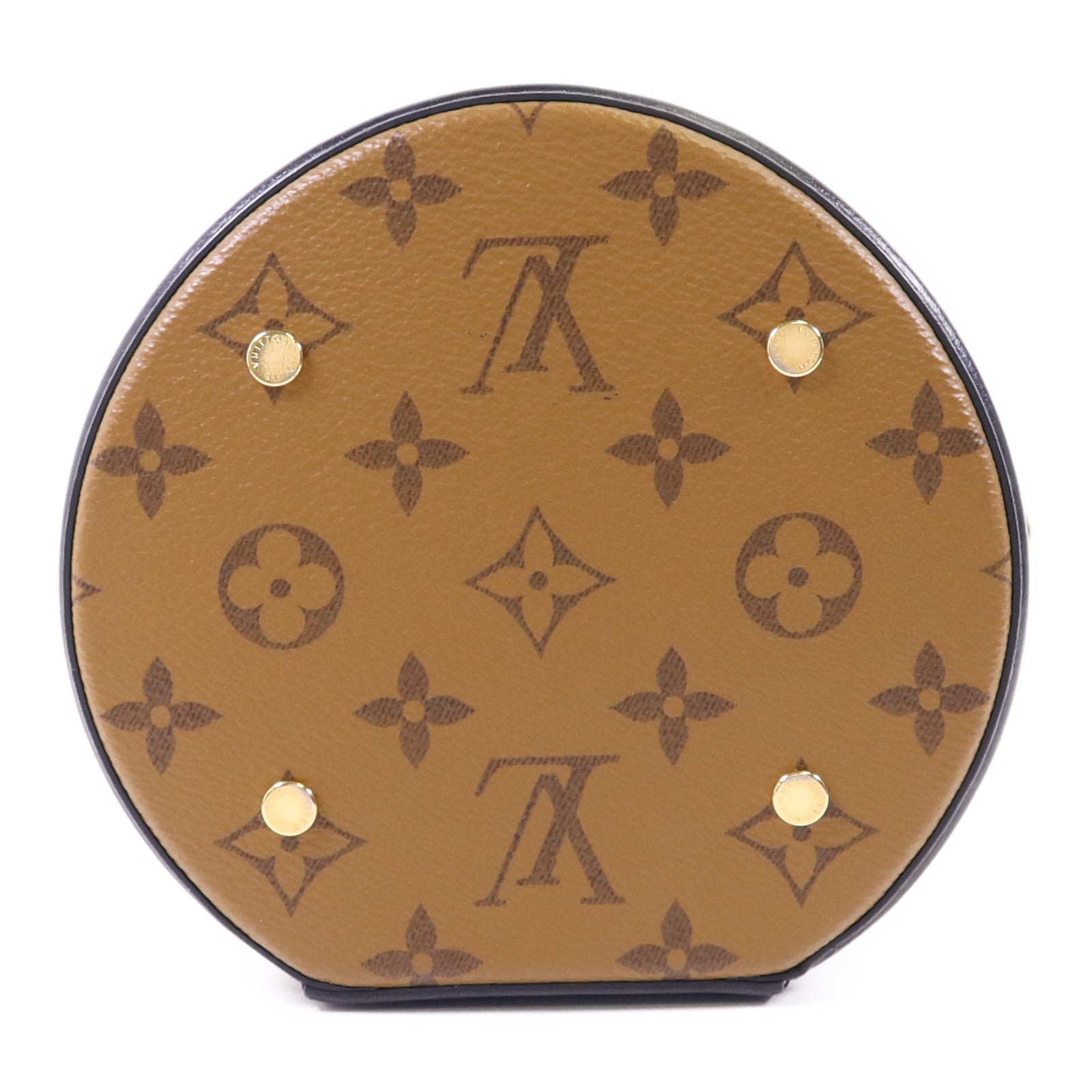 LOUIS VUITTON 【激減優惠】Monogram Reverse Cannes金扣手挽肩背兩用袋