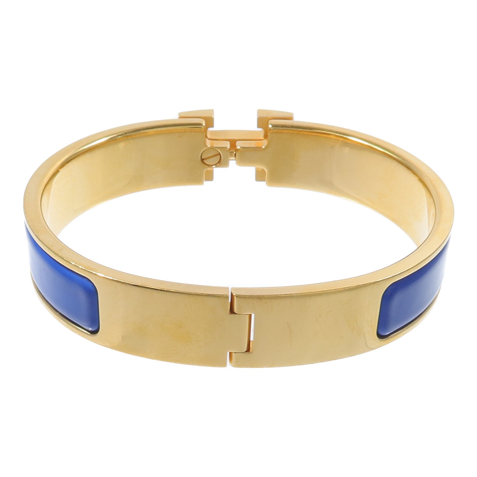 HERMES 金屬/琺瑯Clic H Bracelet手鐲