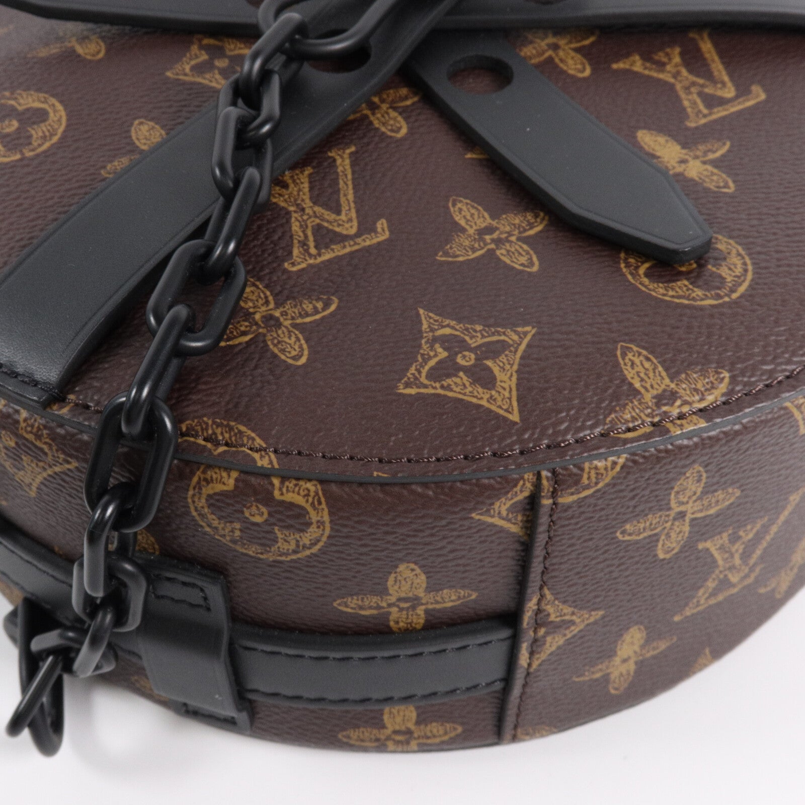 LOUIS VUITTON Monogram Wheel Box手挽肩背兩用袋