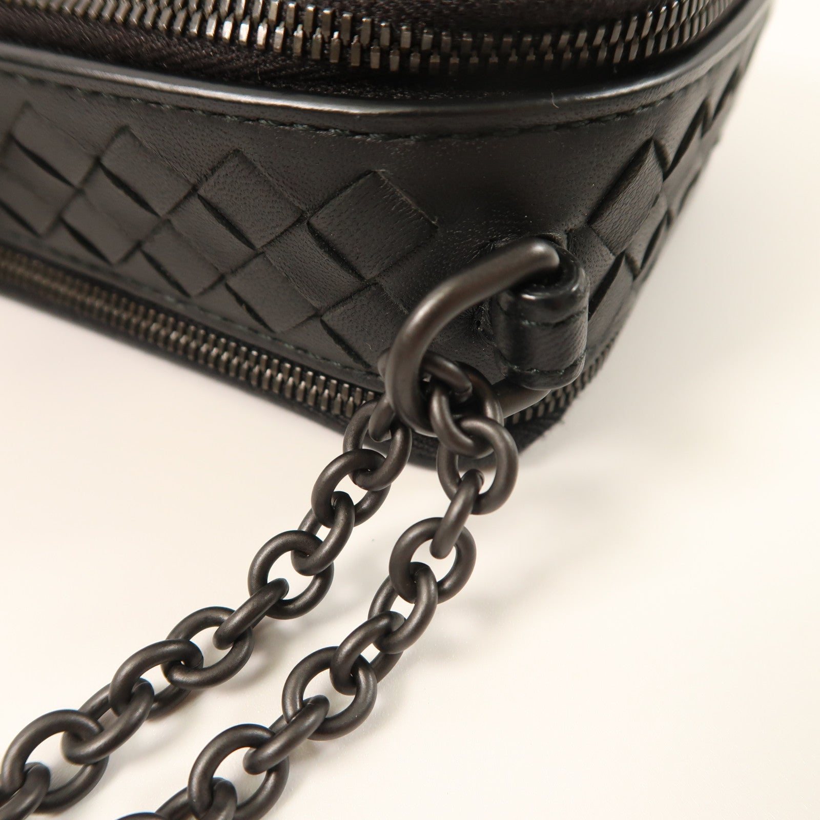 BOTTEGA VENETA 羊皮皮革Chain Shoulder鏈帶肩背袋