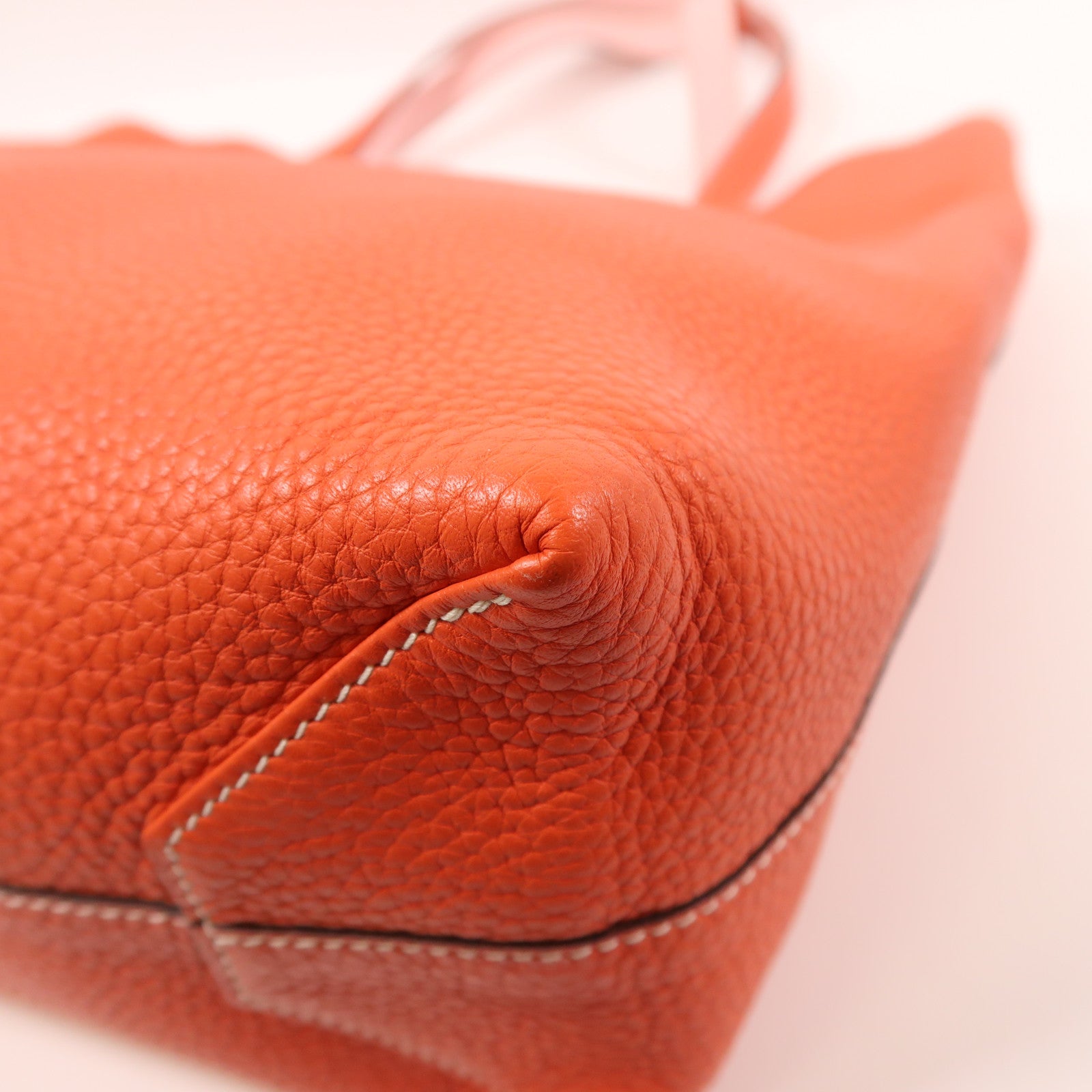 HERMES【激減優惠】 Swift/Clemence皮革Double Sens手挽袋2R Rouge Pivoine/3Q Rose Sakura