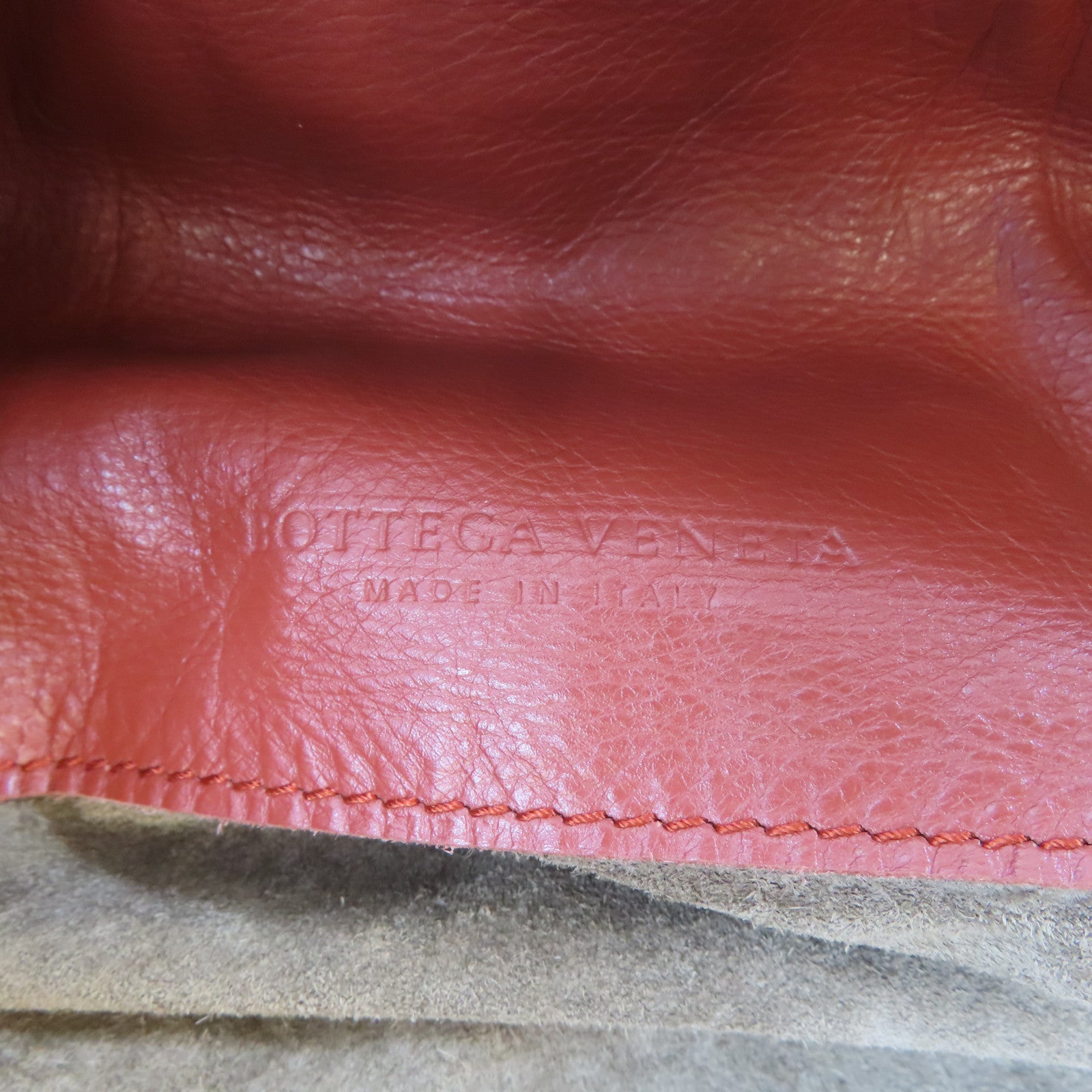 BOTTEGA VENETA 羊皮皮革Shoulder Bag銀扣肩背袋啡色