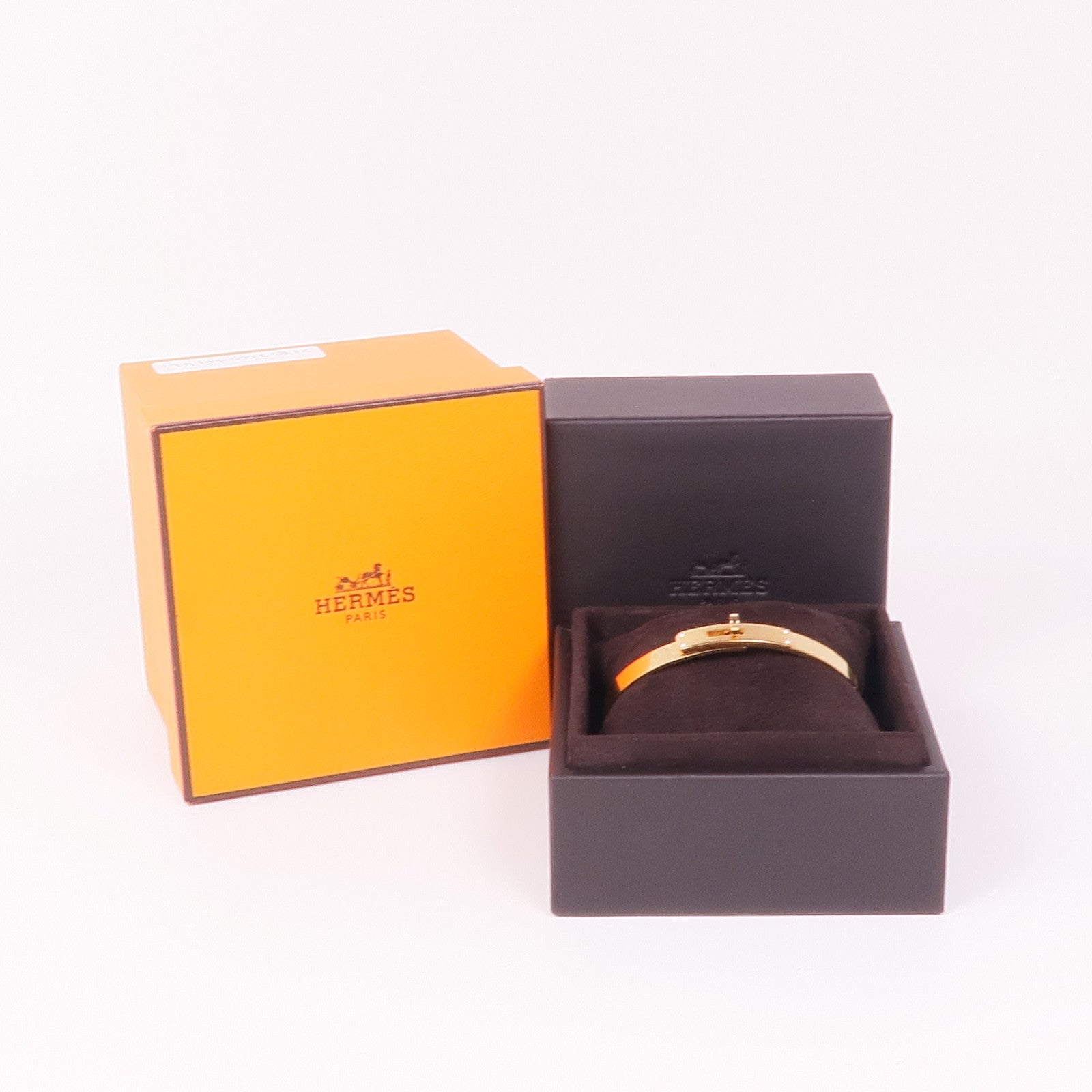 HERMES 【激減優惠】18K玫瑰金Kelly Bracelet手鐲