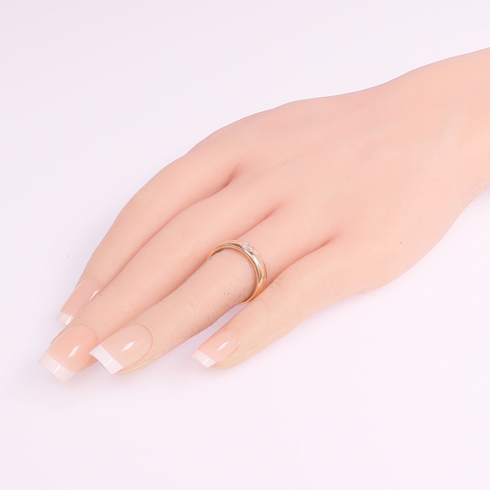 JEWELRY 18K玫瑰金Diamond Ring鑽石戒指US#5.25