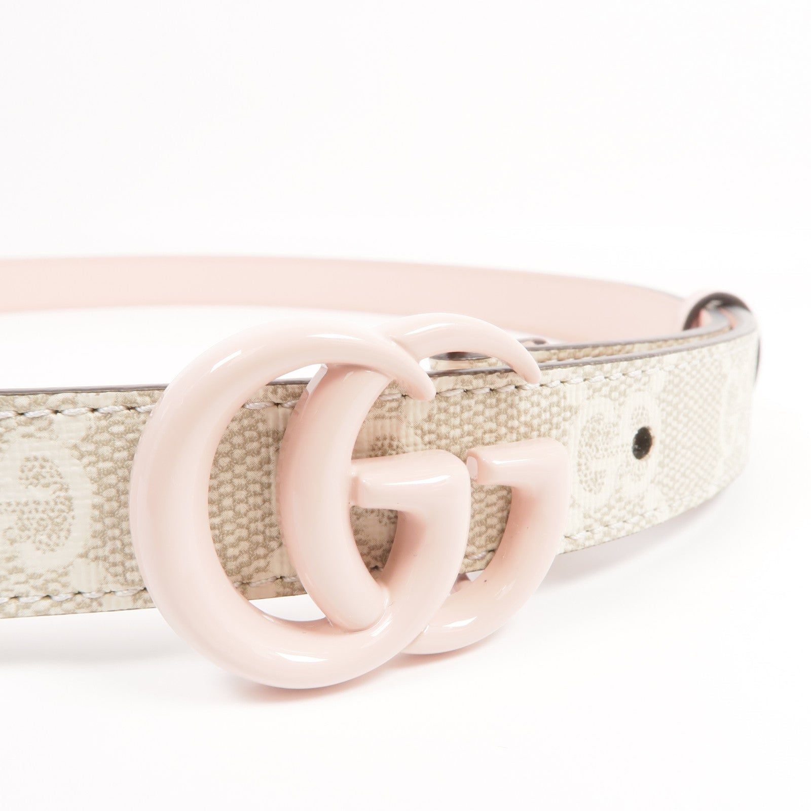 GUCCI 塗層Fabric/皮革Belt腰帶