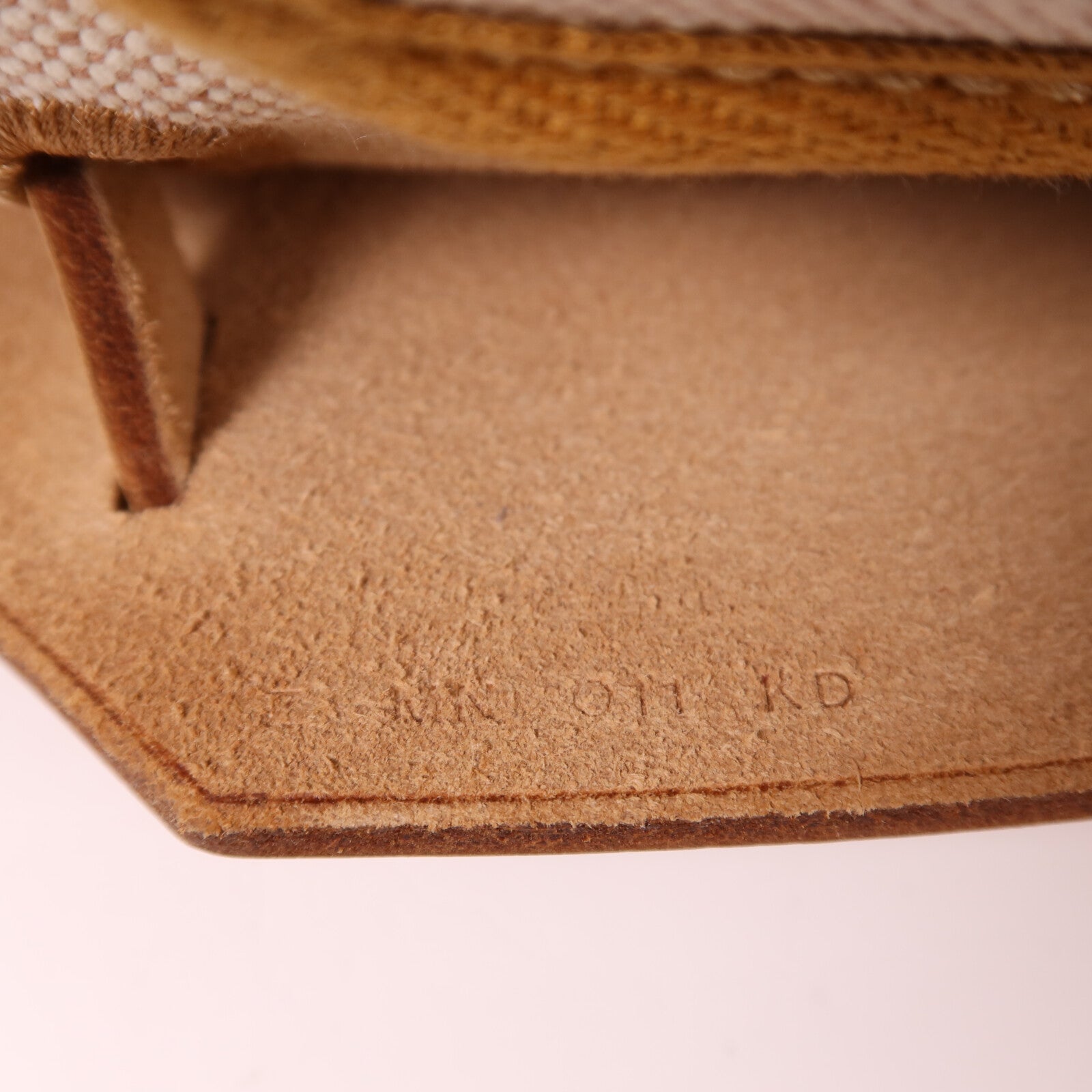 HERMES 帆布Herbag PM銀扣手挽肩背兩用袋Beige