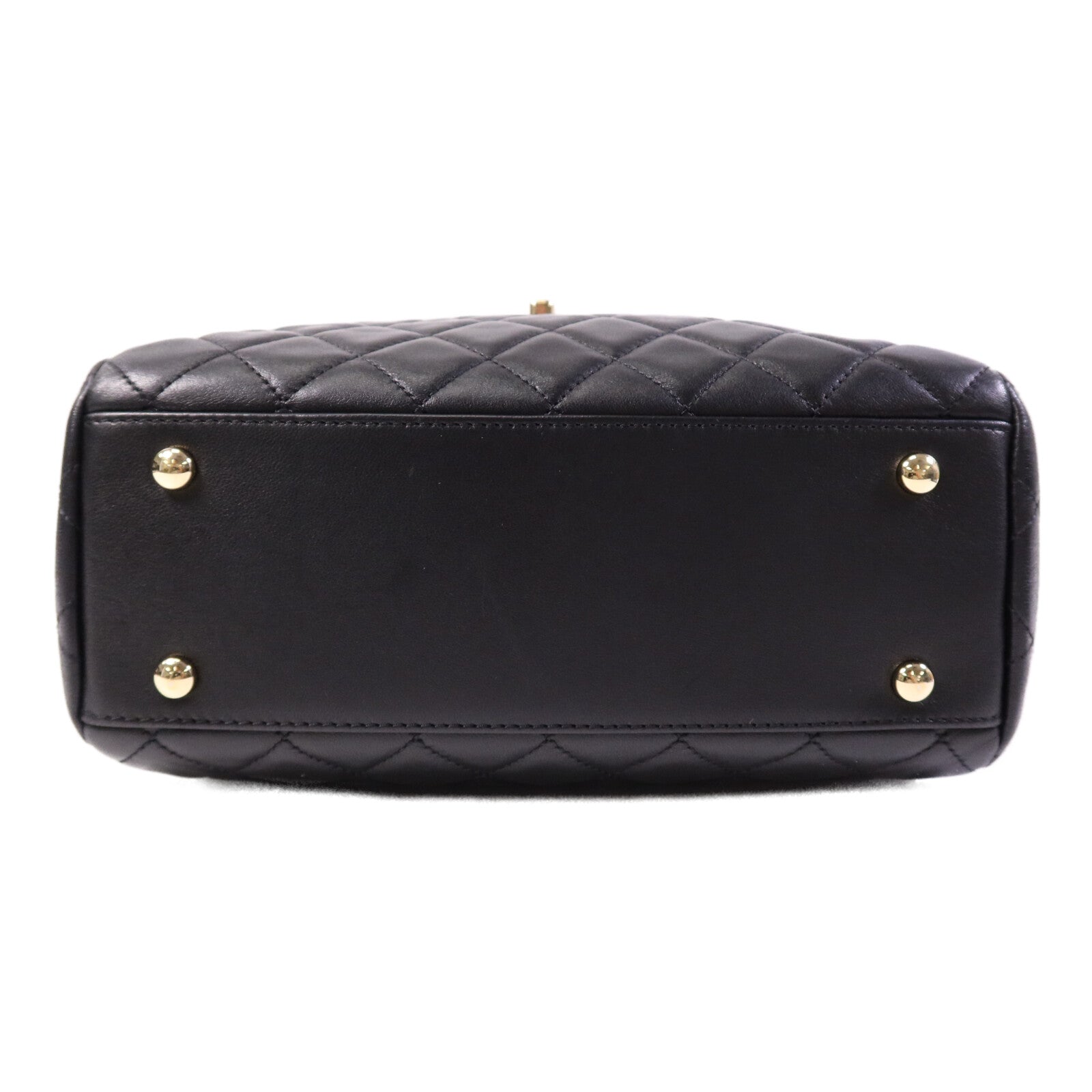 CHANEL 羊皮皮革Chain Shoulder Bag金扣鏈帶肩背袋