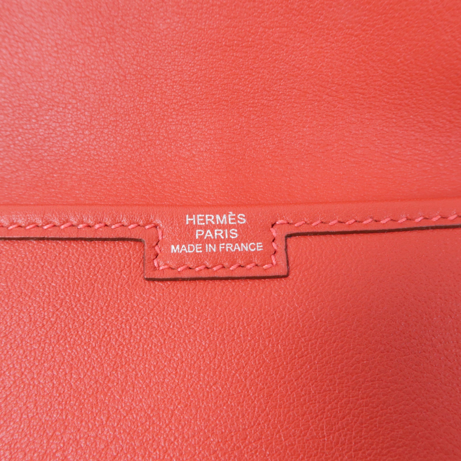 HERMES 【激減優惠】Evercolor皮革Jige手拿包