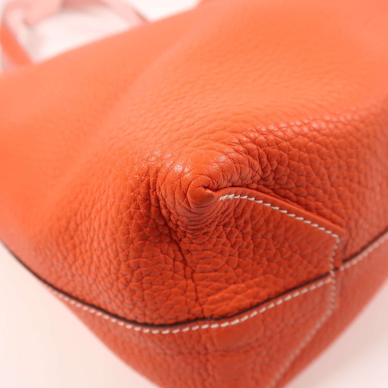 HERMES【激減優惠】 Swift/Clemence皮革Double Sens手挽袋2R Rouge Pivoine/3Q Rose Sakura
