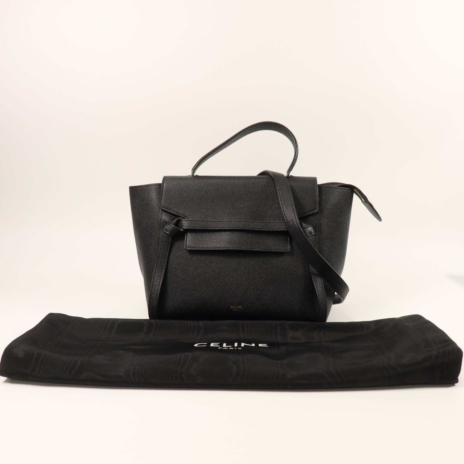 CELINE 牛皮皮革Mirco Belt Bag手挽肩背兩用袋