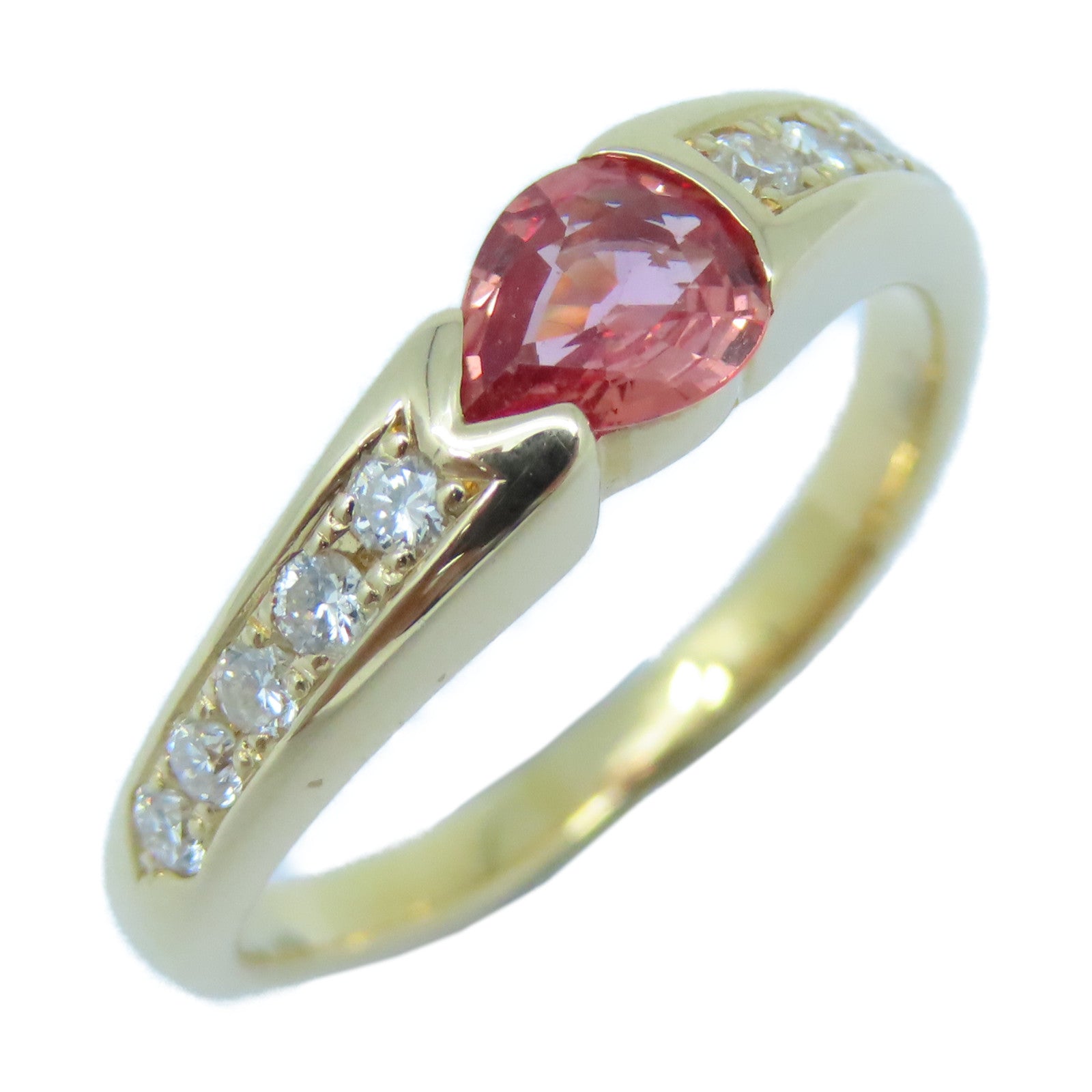JEWELRY 【激減優惠】18K玫瑰金Ring鑽石戒指US#6.5