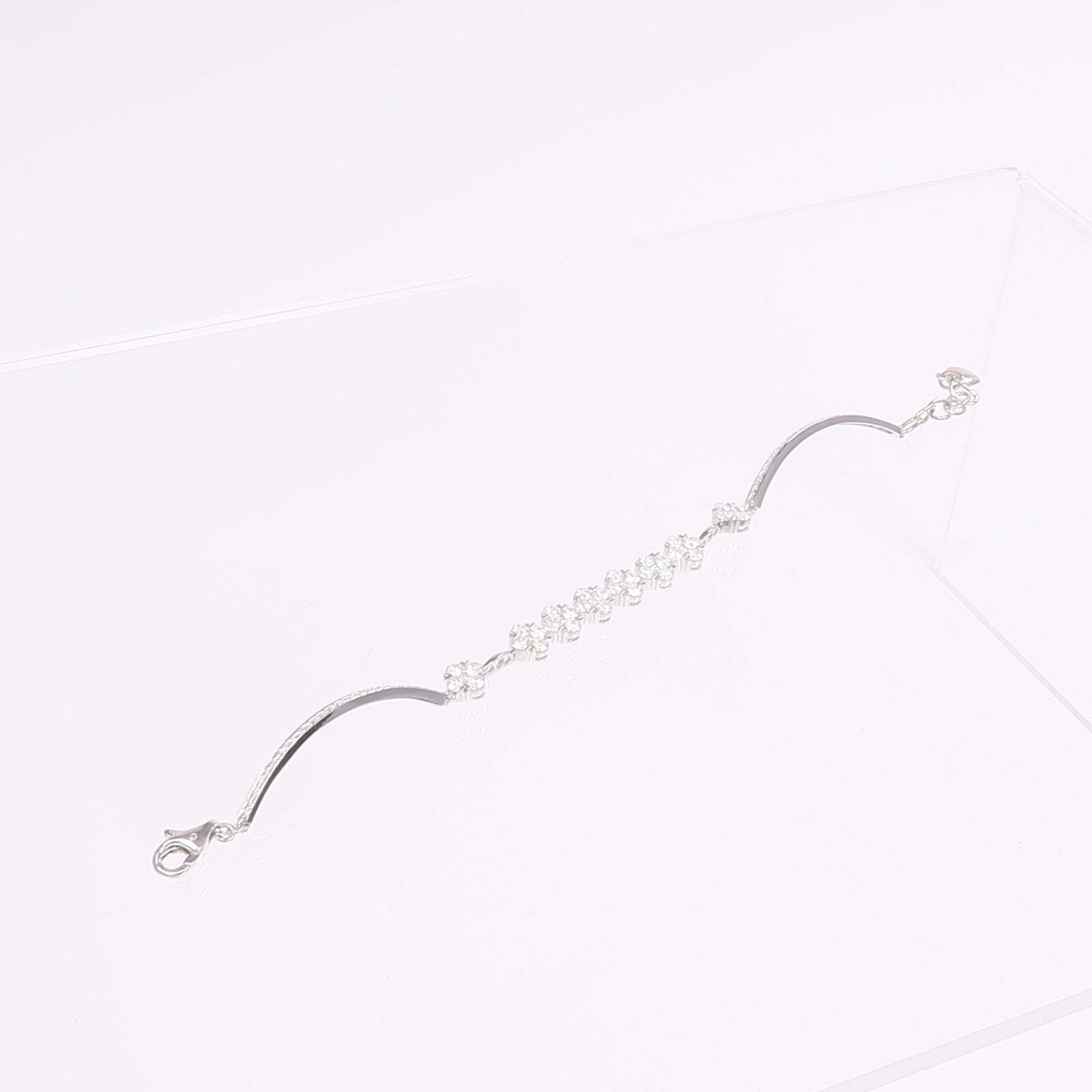 JEWELRY 18K白金Diamond Bracelet鑽石手鏈