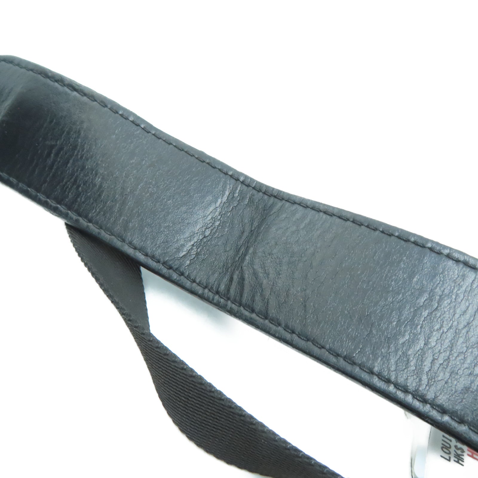 LOUIS VUITTON Damier Graphite Utility Messenger Bag肩背袋黑色