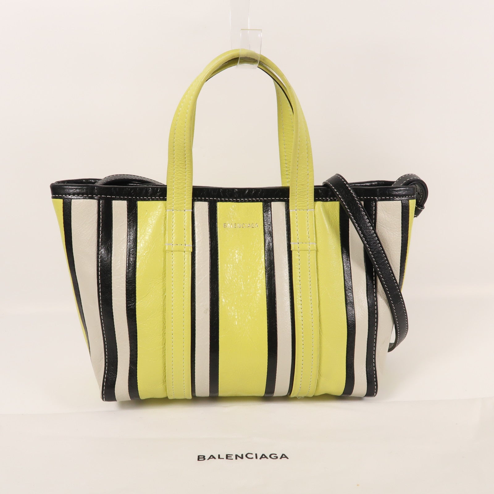 BALENCIAGA 【激減優惠】皮革Bazzar Small手挽肩背兩用袋