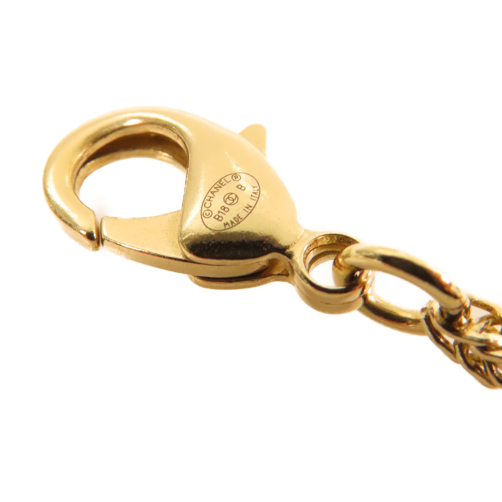 CHANEL 【激減優惠】金屬/仿珍珠/PVC Necklace項鏈黑色/金色