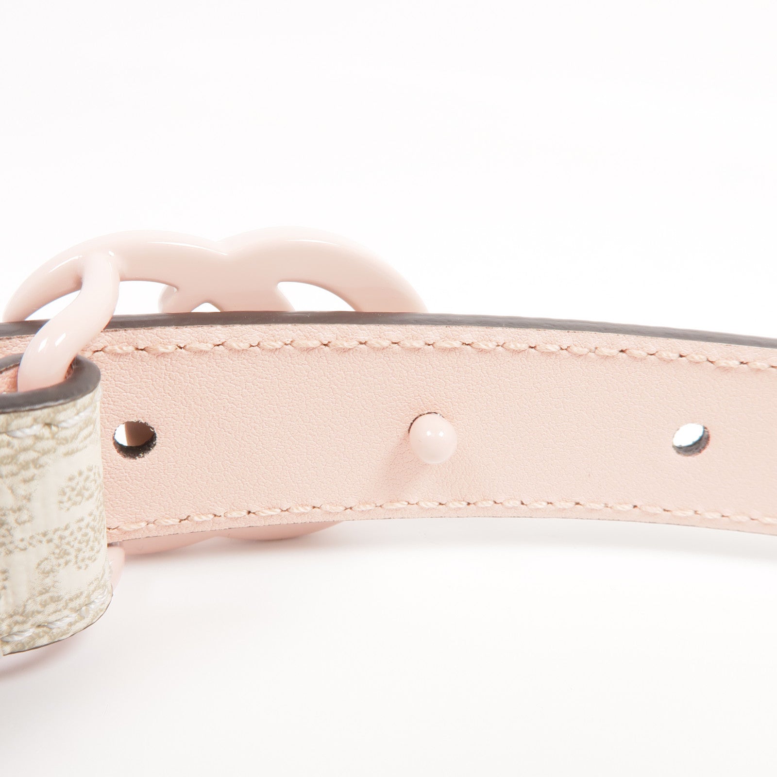 GUCCI 塗層Fabric/皮革Belt腰帶