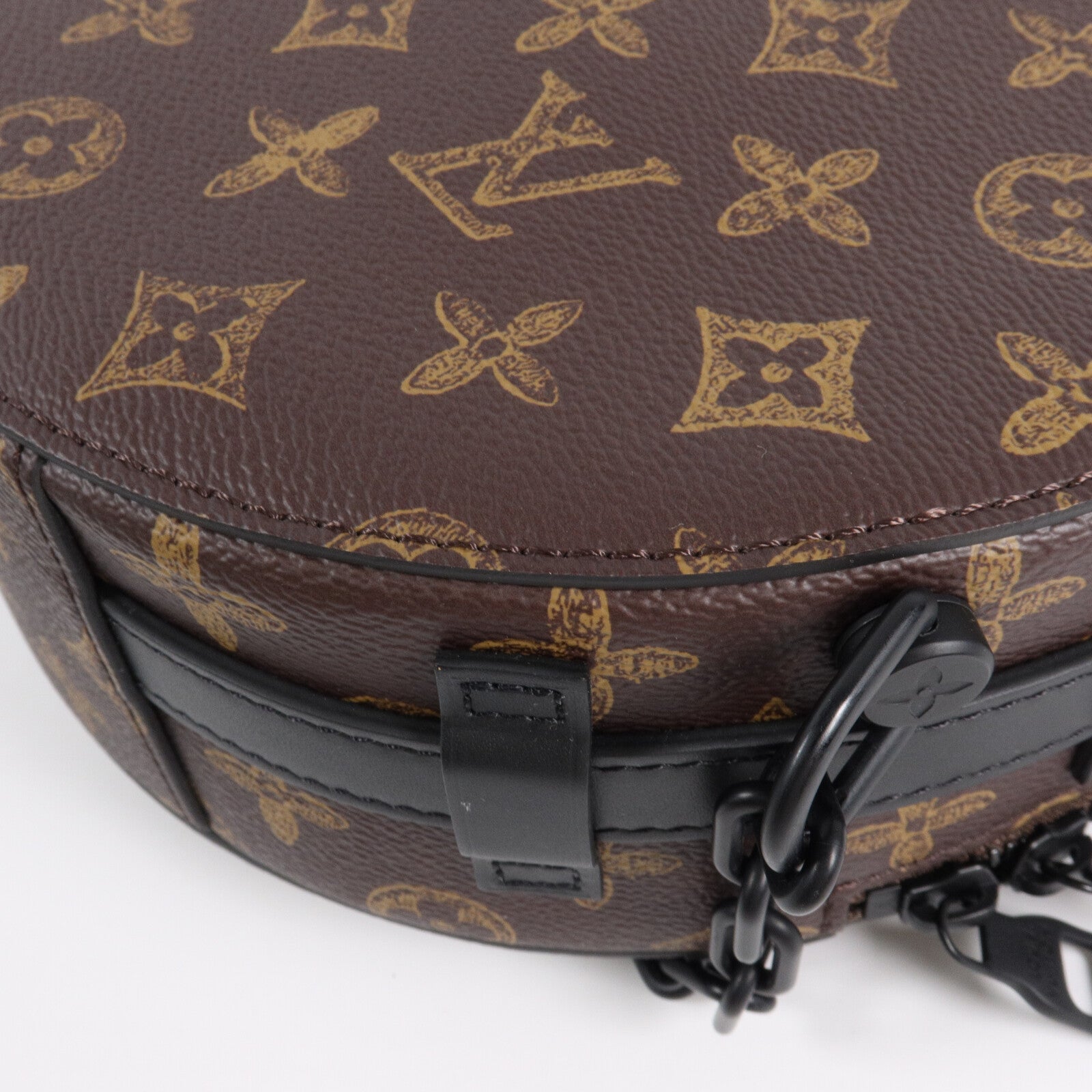 LOUIS VUITTON Monogram Wheel Box手挽肩背兩用袋
