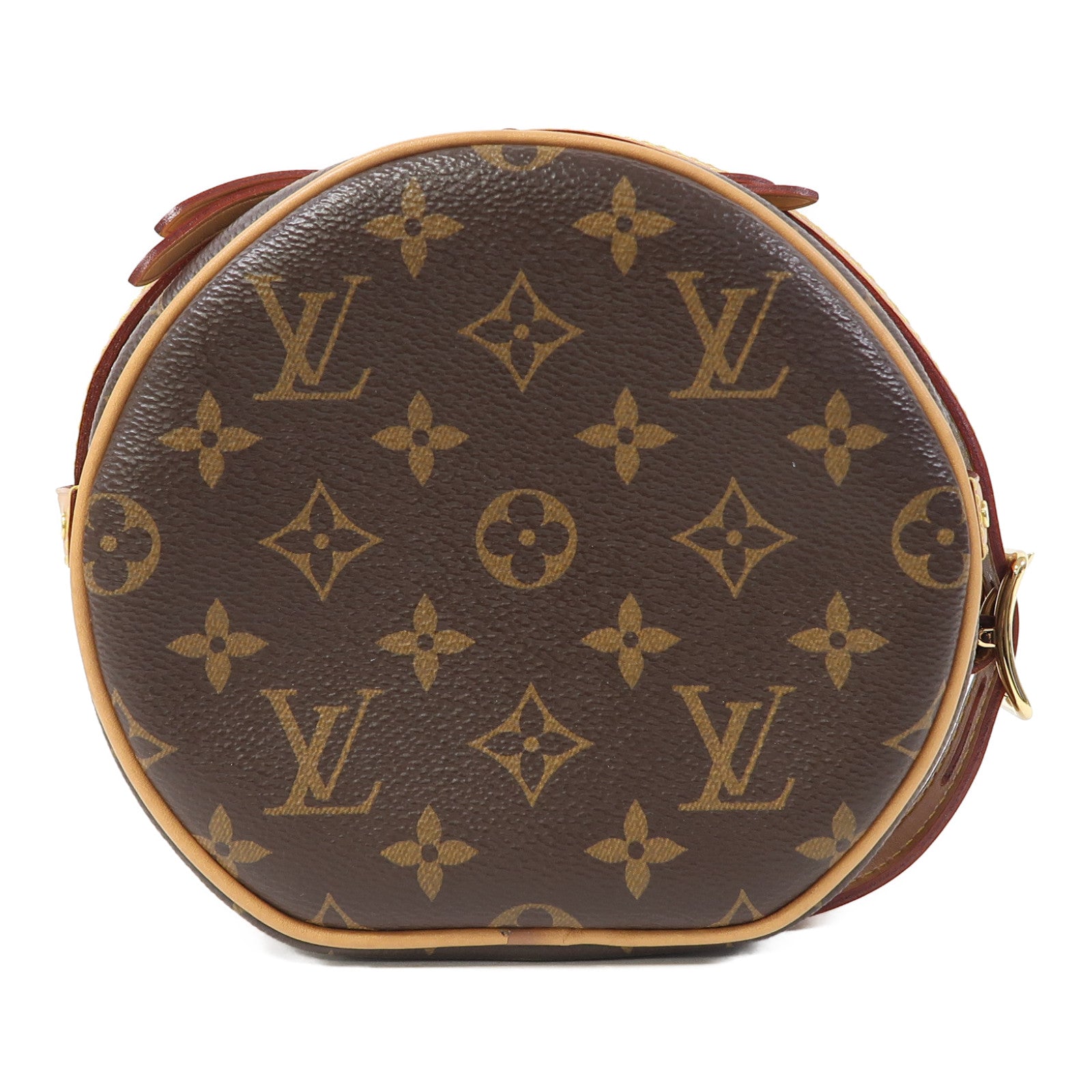 LOUIS VUITTON Monogram Boite Chapeau Souple PM金扣肩背袋啡色