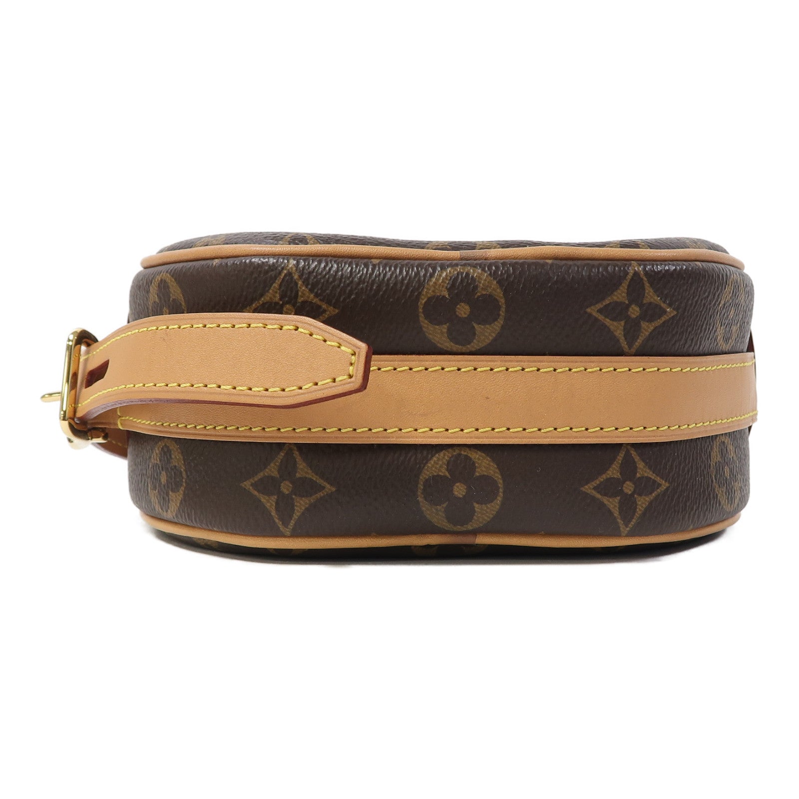 LOUIS VUITTON Monogram Boite Chapeau Souple PM金扣肩背袋啡色