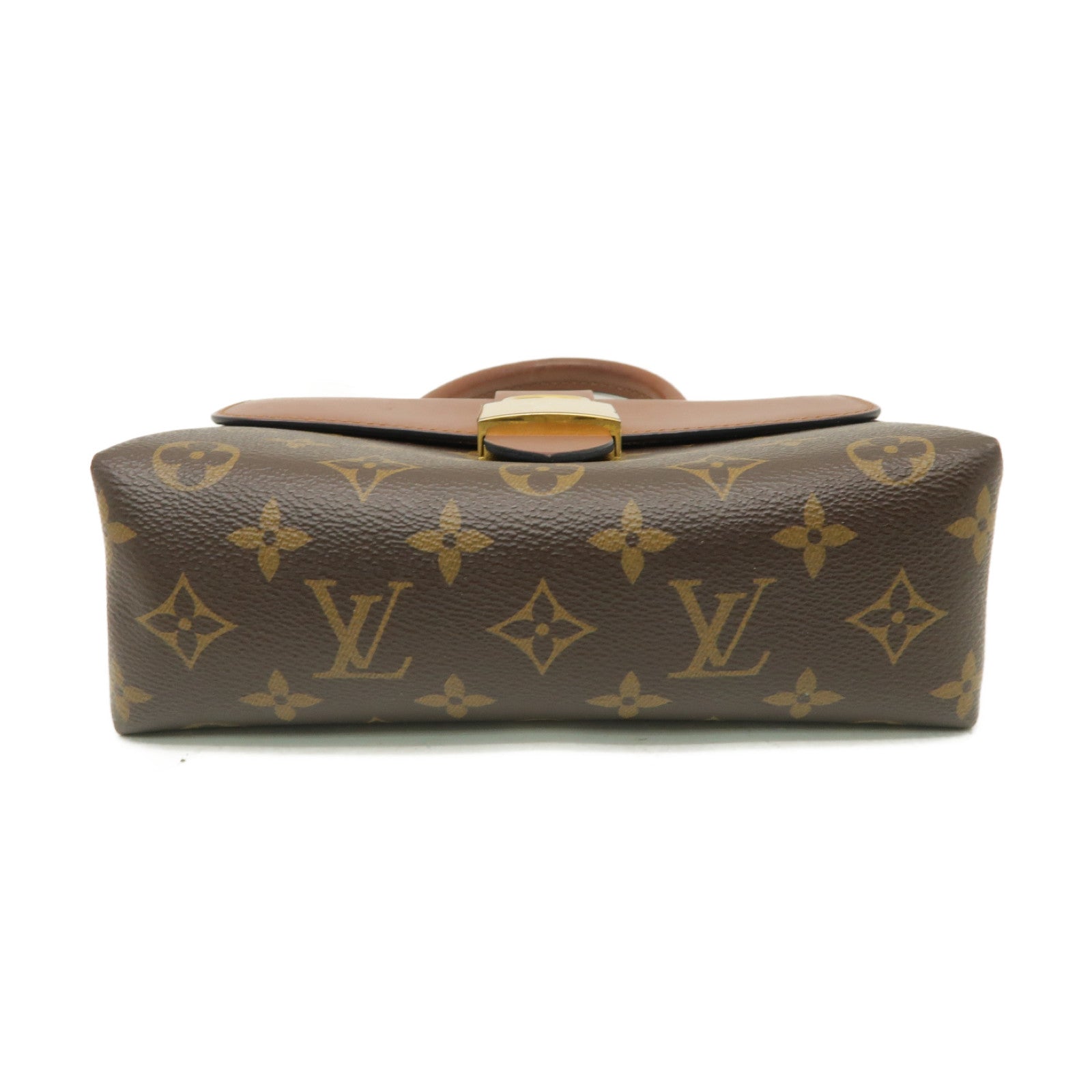 LOUIS VUITTON 【激減優惠】Monogram Locky BB金扣手挽肩背兩用袋棕色