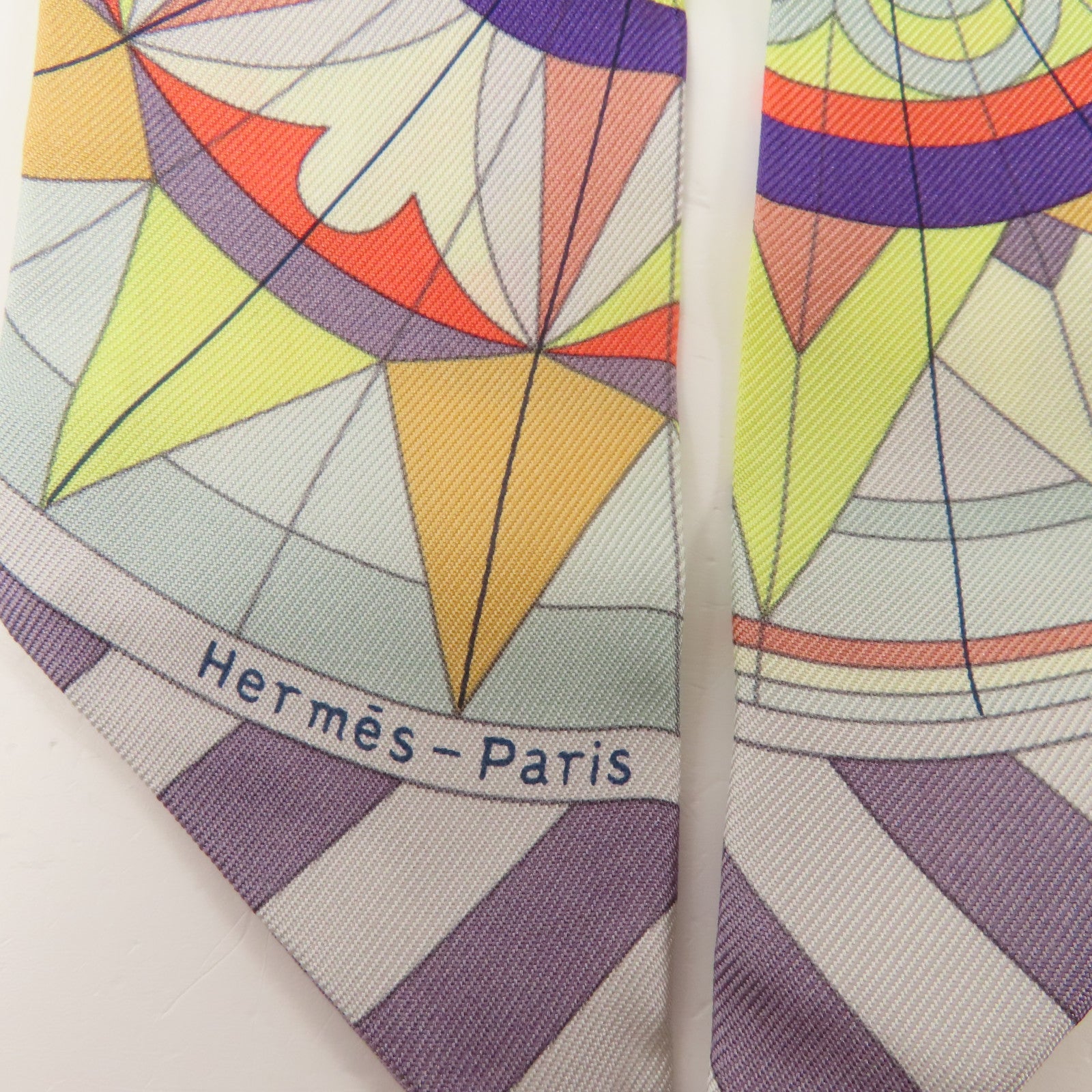 HERMES 絲質Twilly絲巾