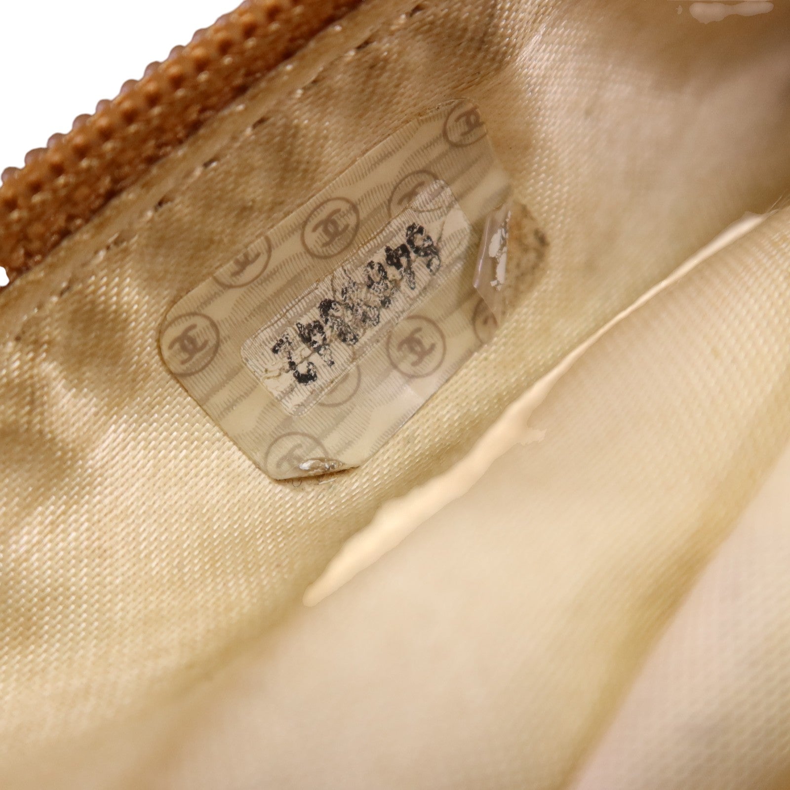 CHANEL 【激減優惠】牛皮皮革Vintage Hand Bag金扣手挽袋