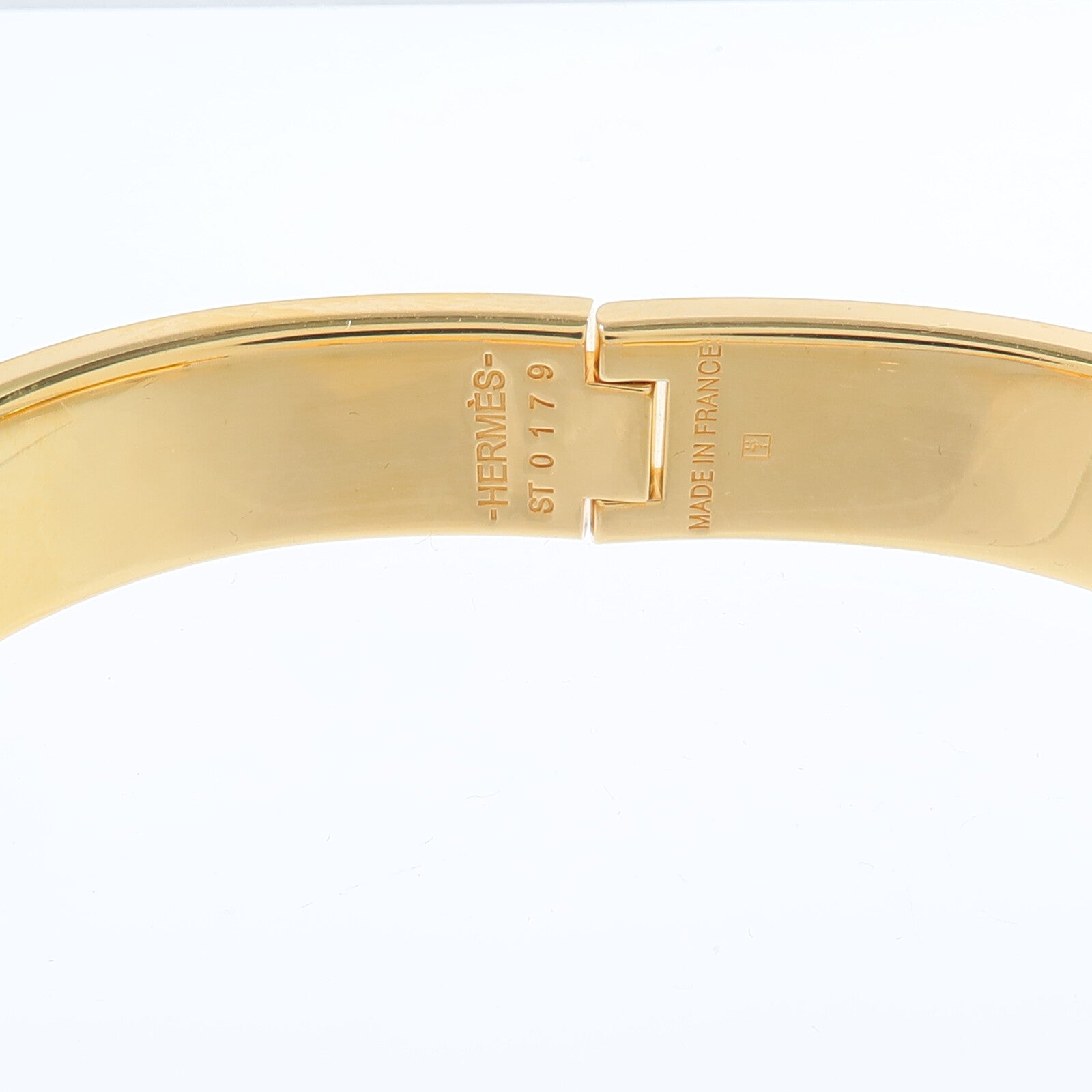 HERMES 金屬/琺瑯Clic H Bracelet手鐲