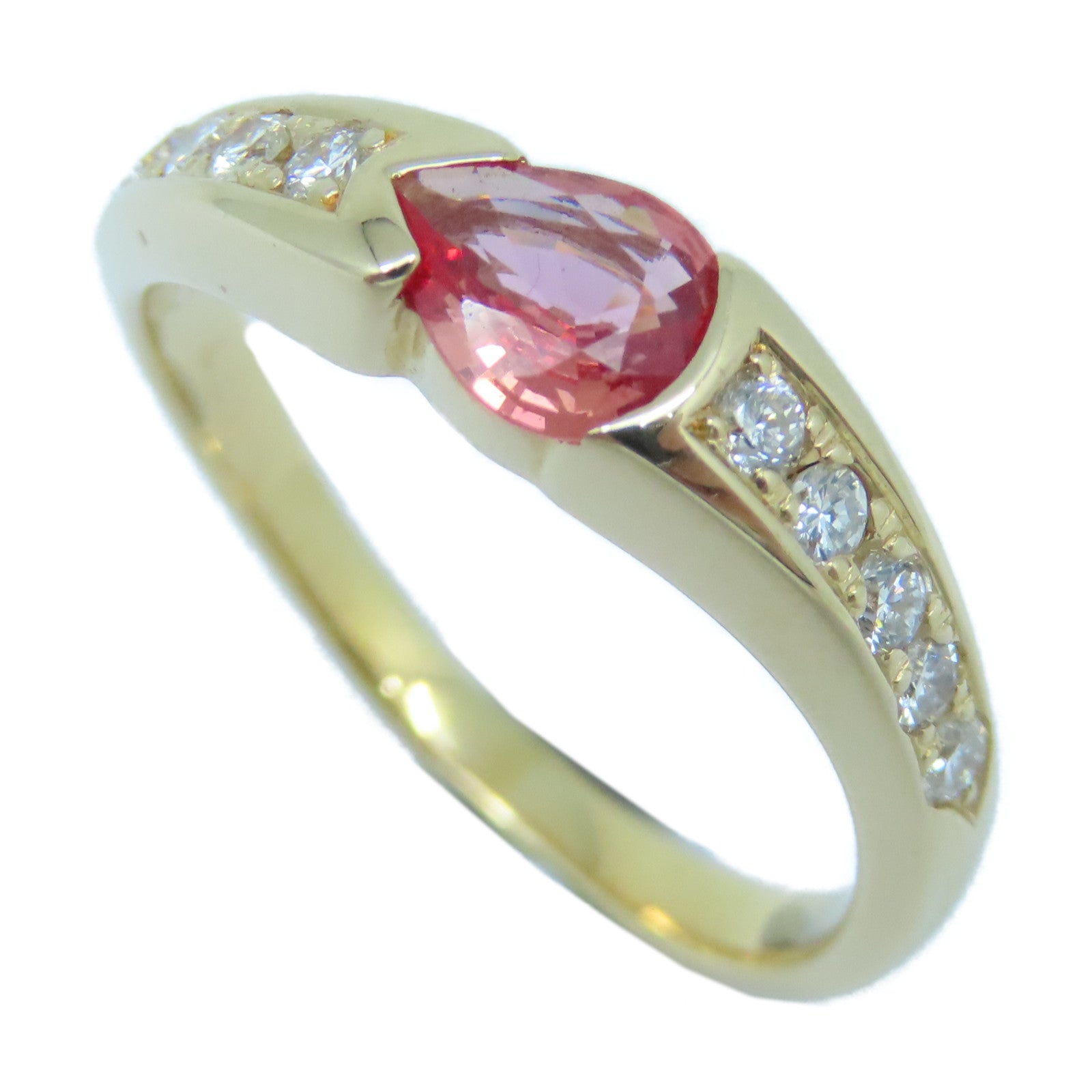 JEWELRY 【激減優惠】18K玫瑰金Ring鑽石戒指US#6.5