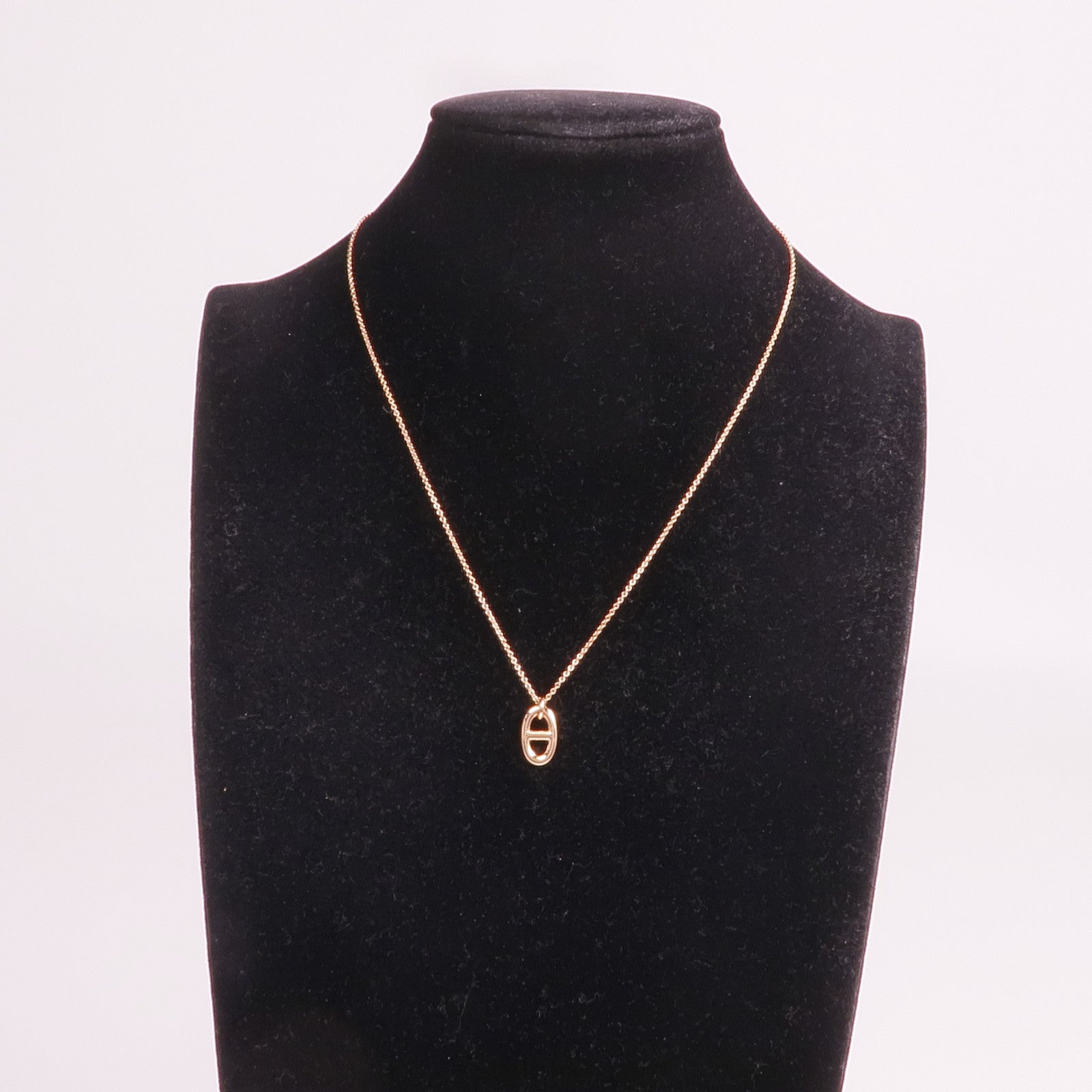 HERMES 18K玫瑰金Farandole Pendant項鍊