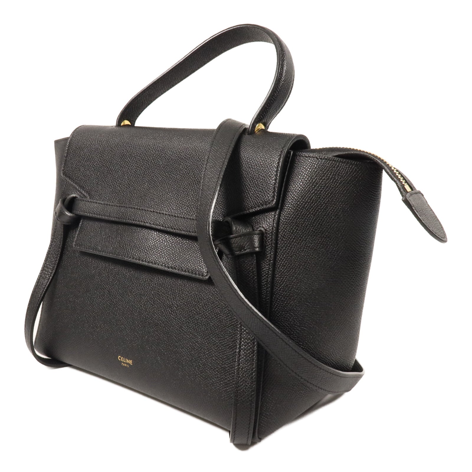 CELINE 牛皮皮革Mirco Belt Bag手挽肩背兩用袋