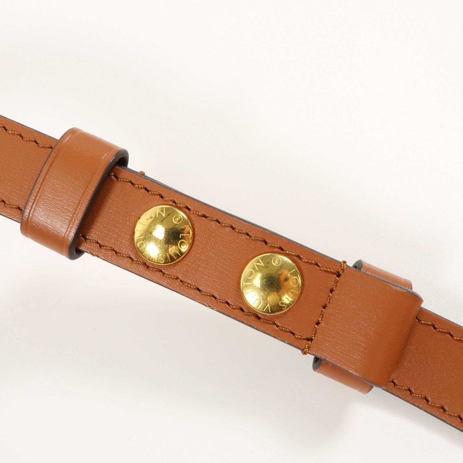 LOUIS VUITTON Monogram Reverse Dauphine MM金扣手挽肩背兩用袋