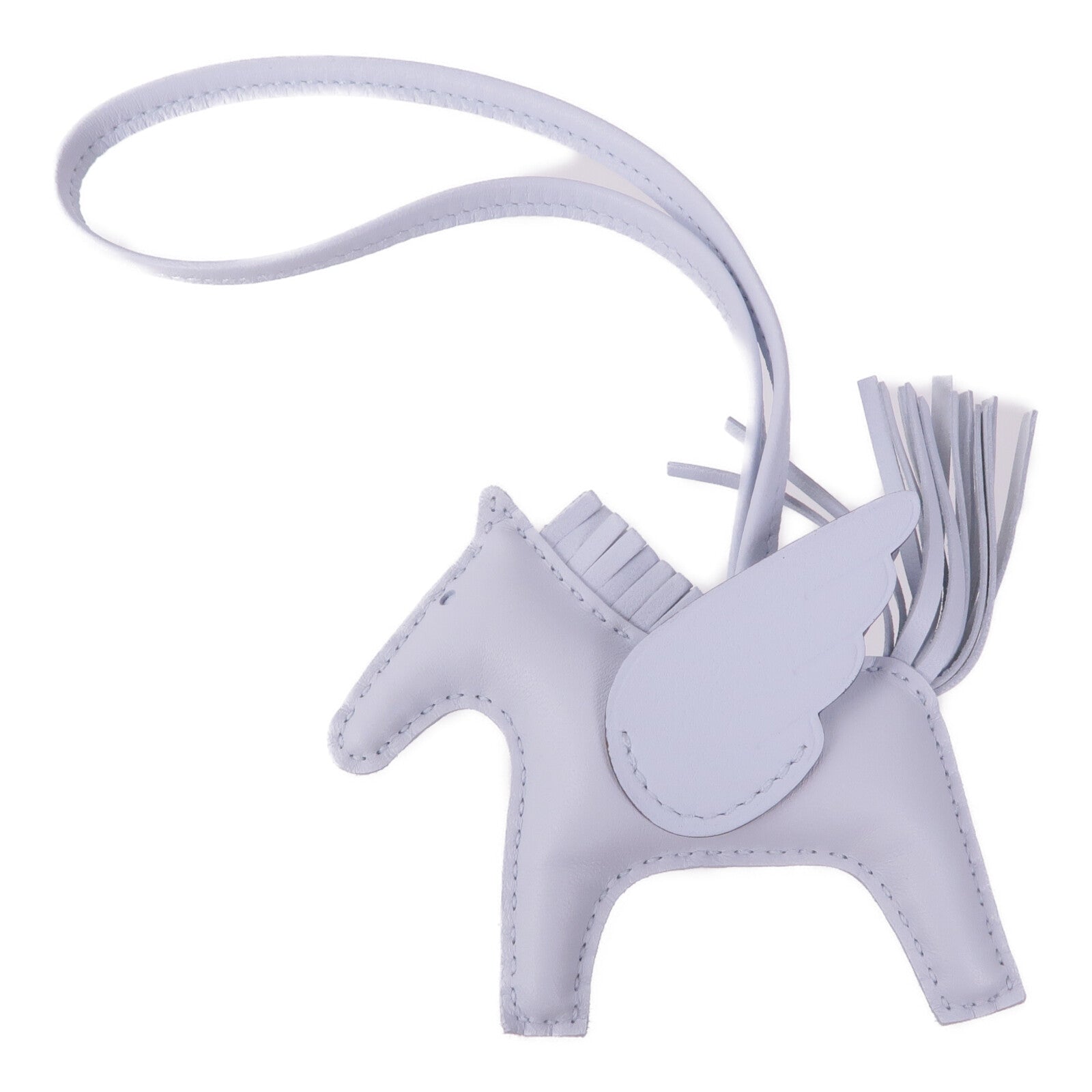 HERMES Milo/Swift皮革Rodeo Pegase PM掛飾