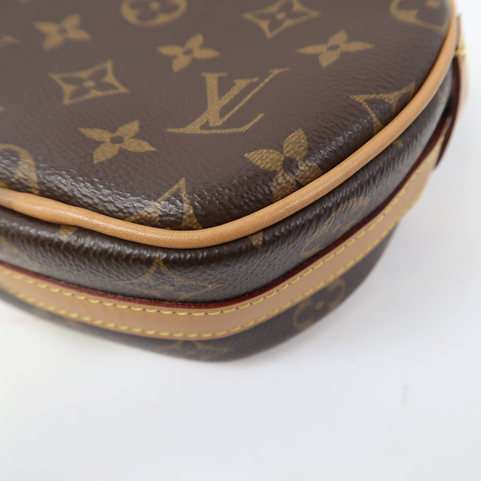 LOUIS VUITTON Monogram Boite Chapeau Souple PM金扣肩背袋啡色