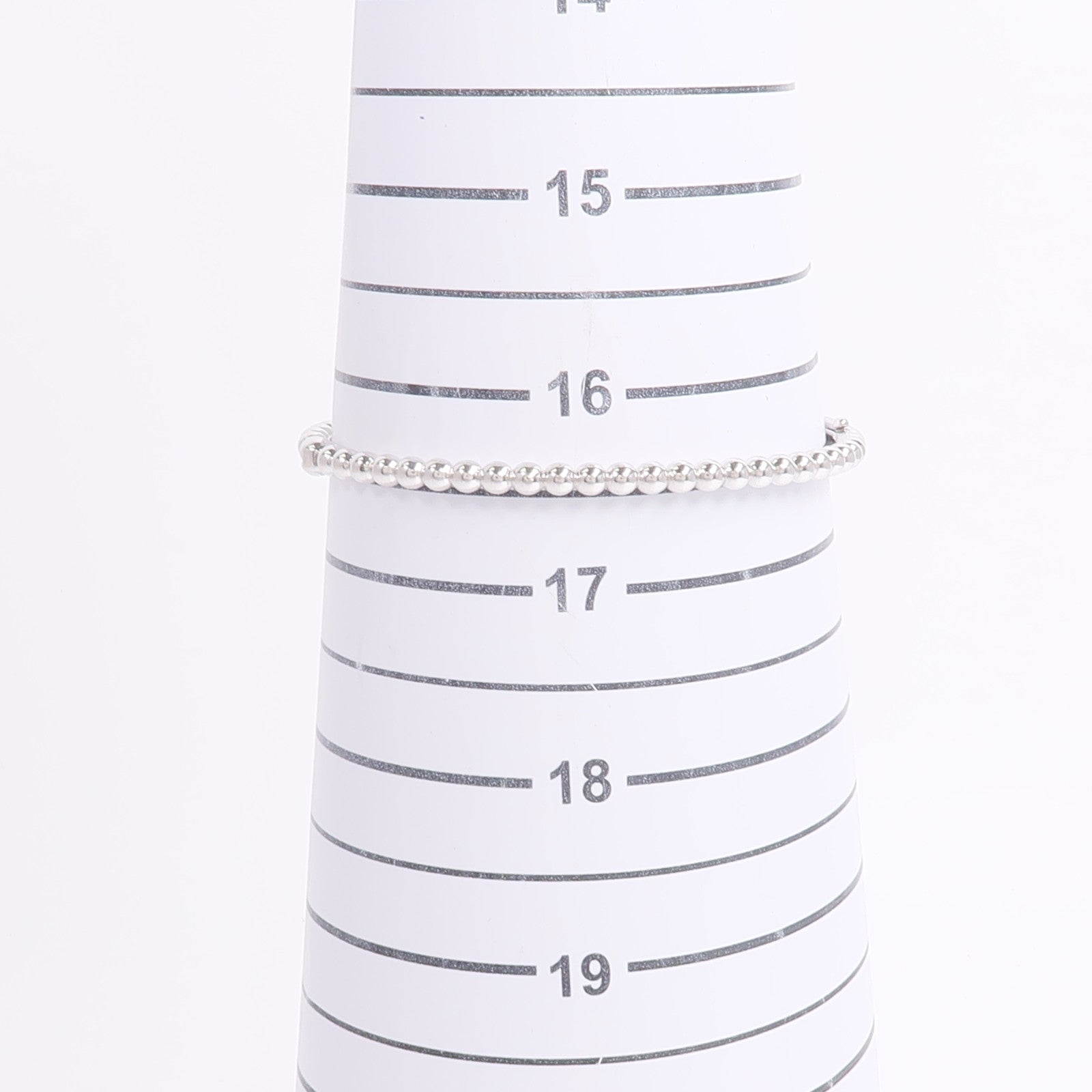 Van Cleef & Arpels 18K白金Perlee Pearls Bangle手鐲