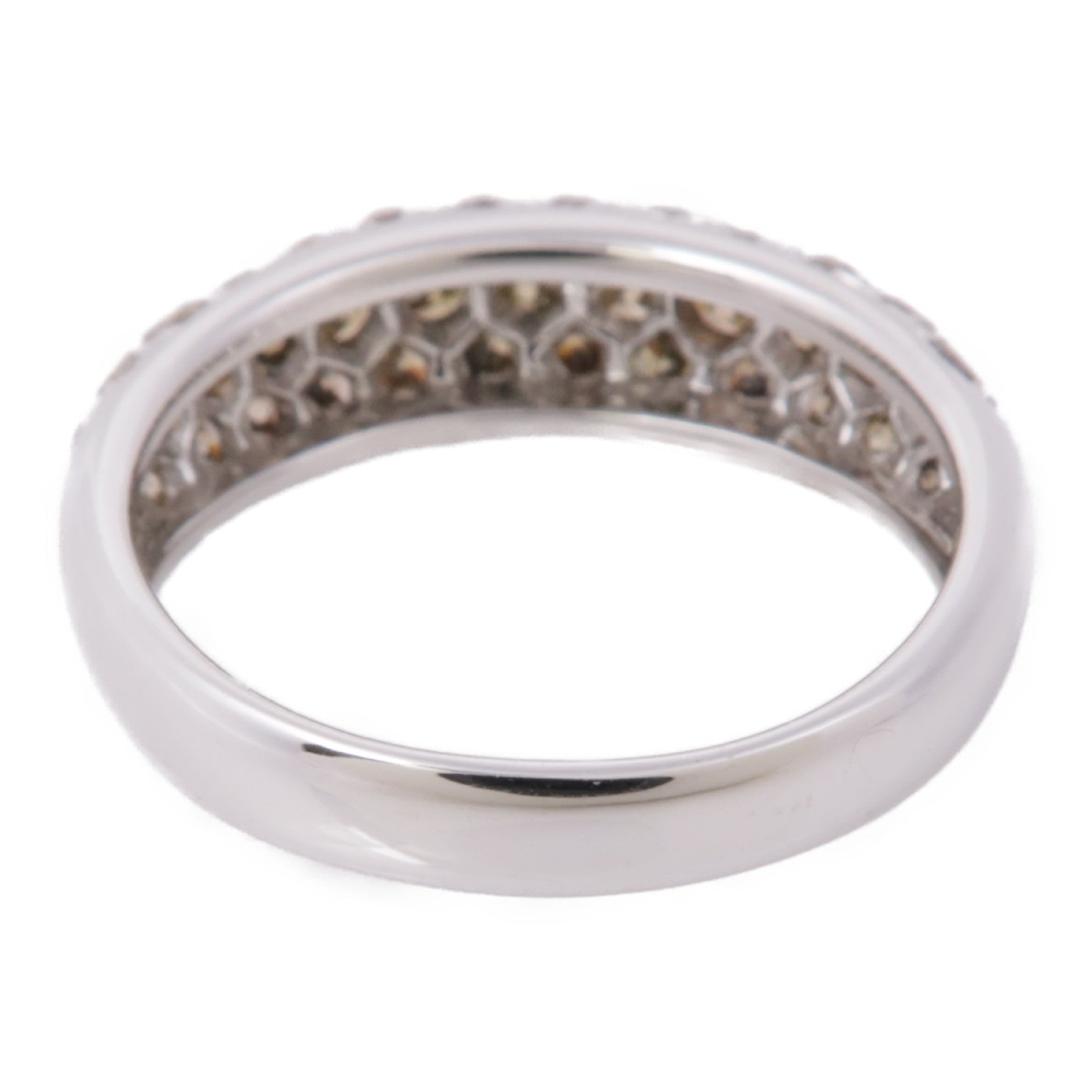 JEWELRY 【激減優惠】18K白金Brown Diamond Ring鑽石戒指US$6.75