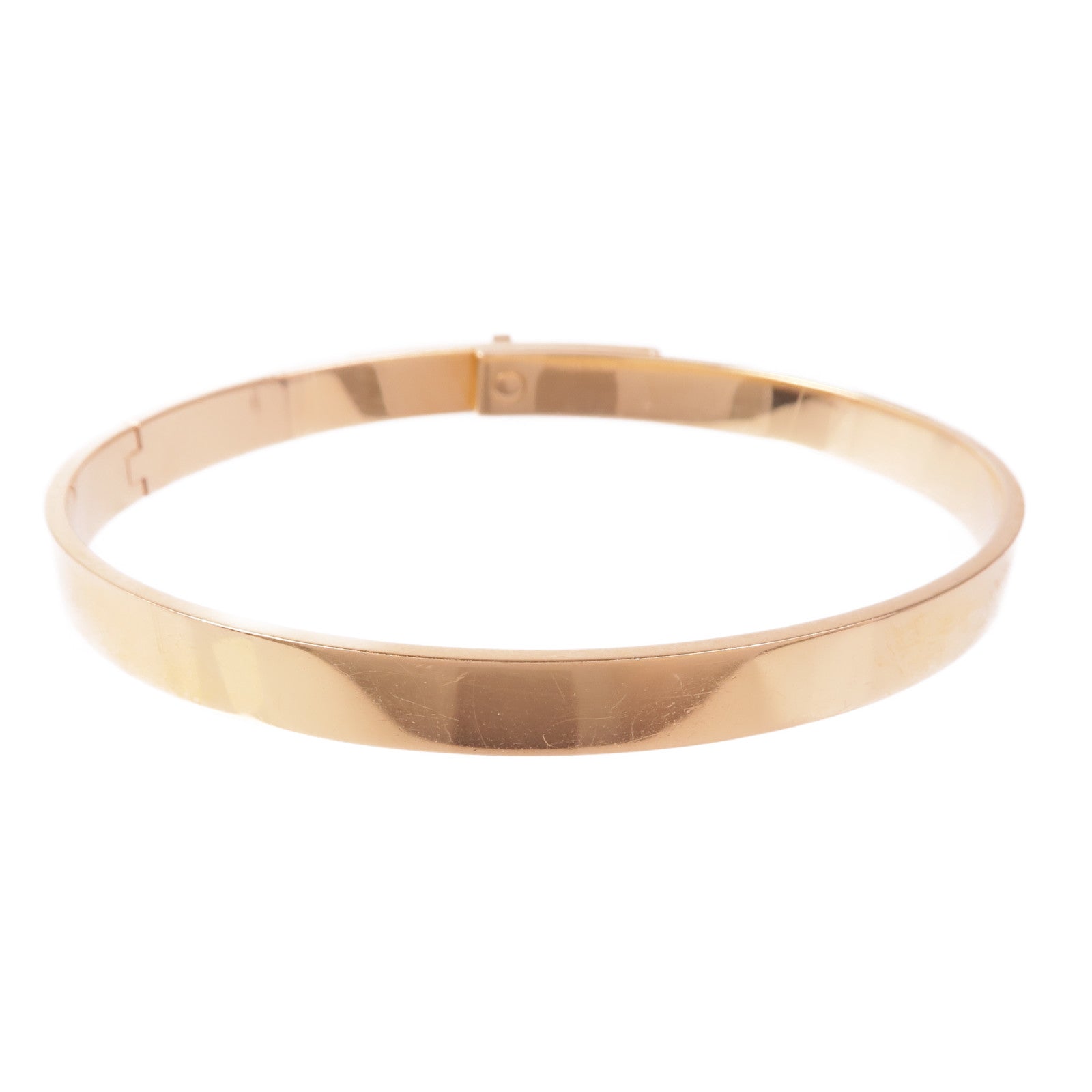 HERMES 18K玫瑰金Kelly Bracelet手鐲