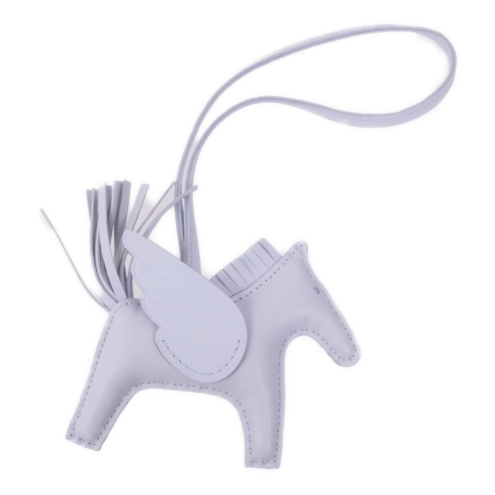 HERMES Milo/Swift皮革Rodeo Pegase PM掛飾