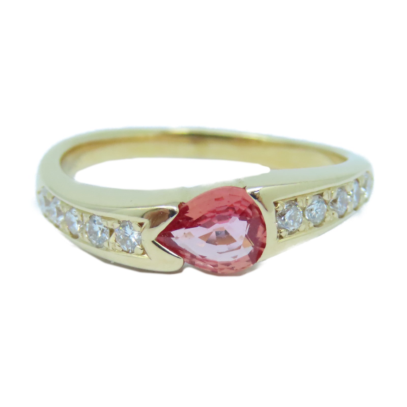 JEWELRY 【激減優惠】18K玫瑰金Ring鑽石戒指US#6.5